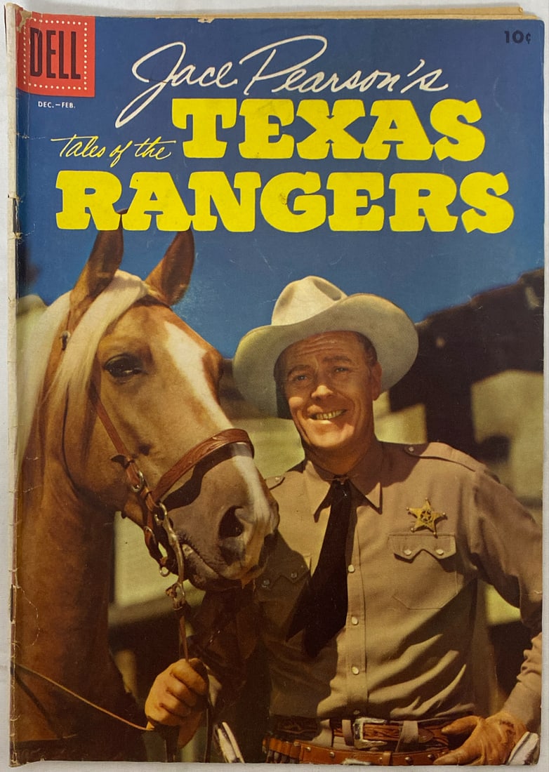 Jace Pearson's Tales of the Texas Rangers 14 Dell Comic Book: 1957, Please preview and see all photos for condition