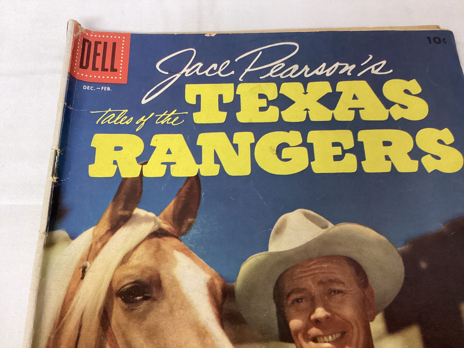 Jace Pearson's Tales of the Texas Rangers 14 Dell Comic Book - 2