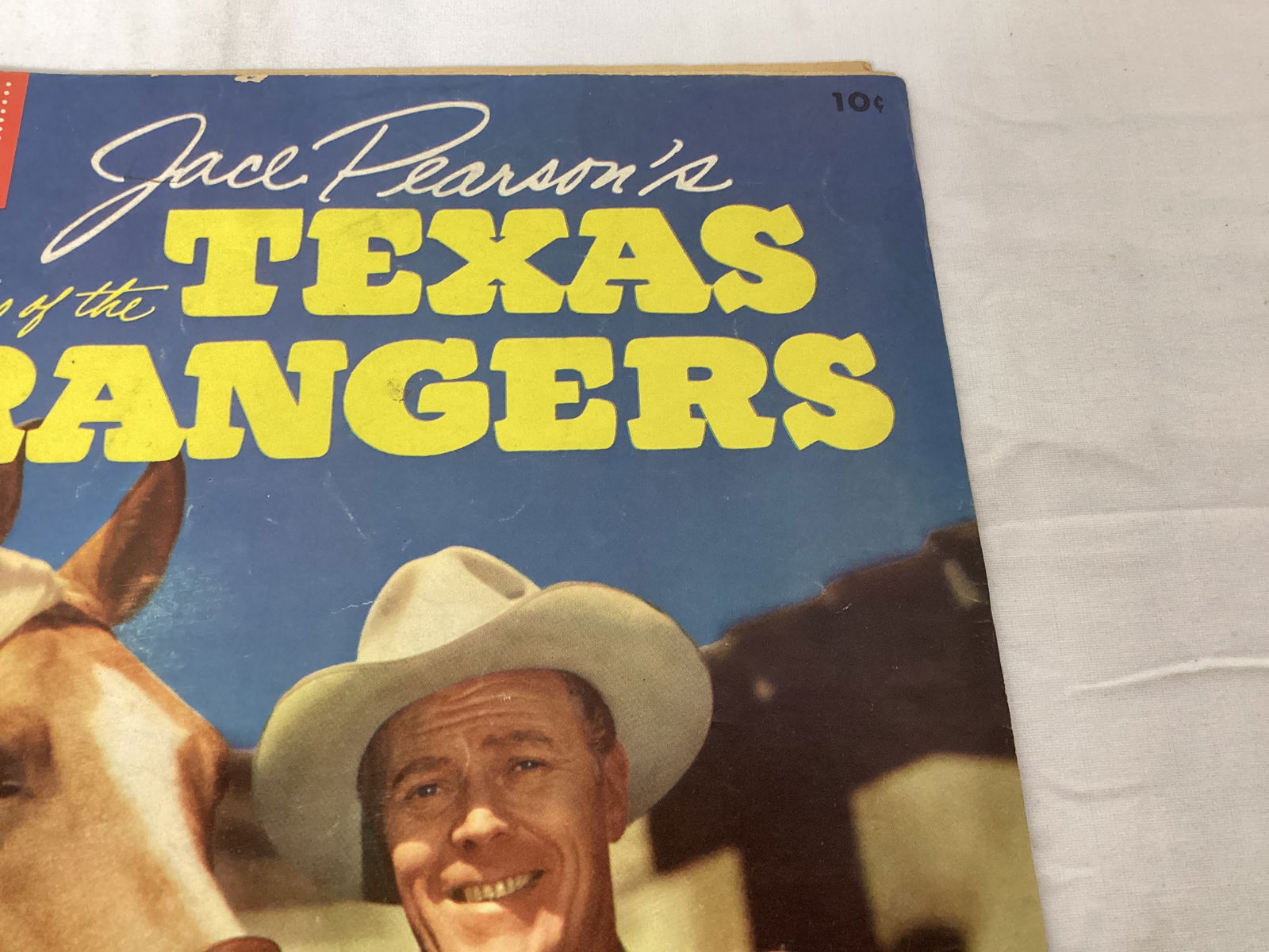 Jace Pearson's Tales of the Texas Rangers 14 Dell Comic Book - 3