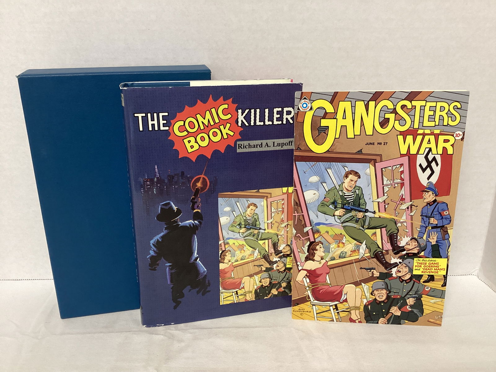 The Comic Book Killer First Edition Novel: Please preview and see all photos for condition 