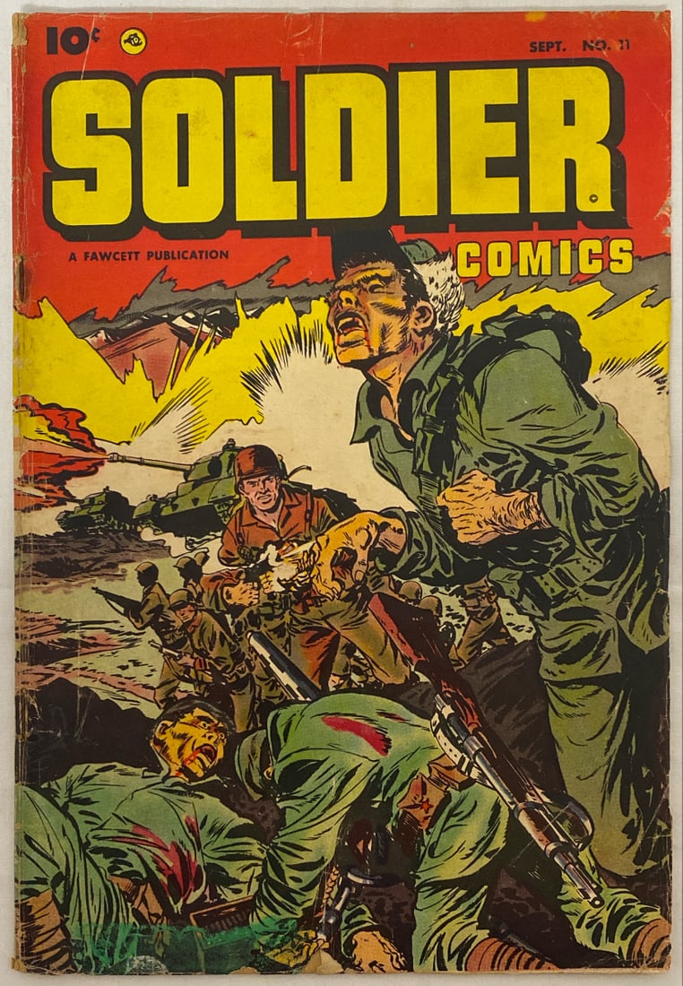 Soldier Comics 11 Fawcett Comic Book (1 of 8)