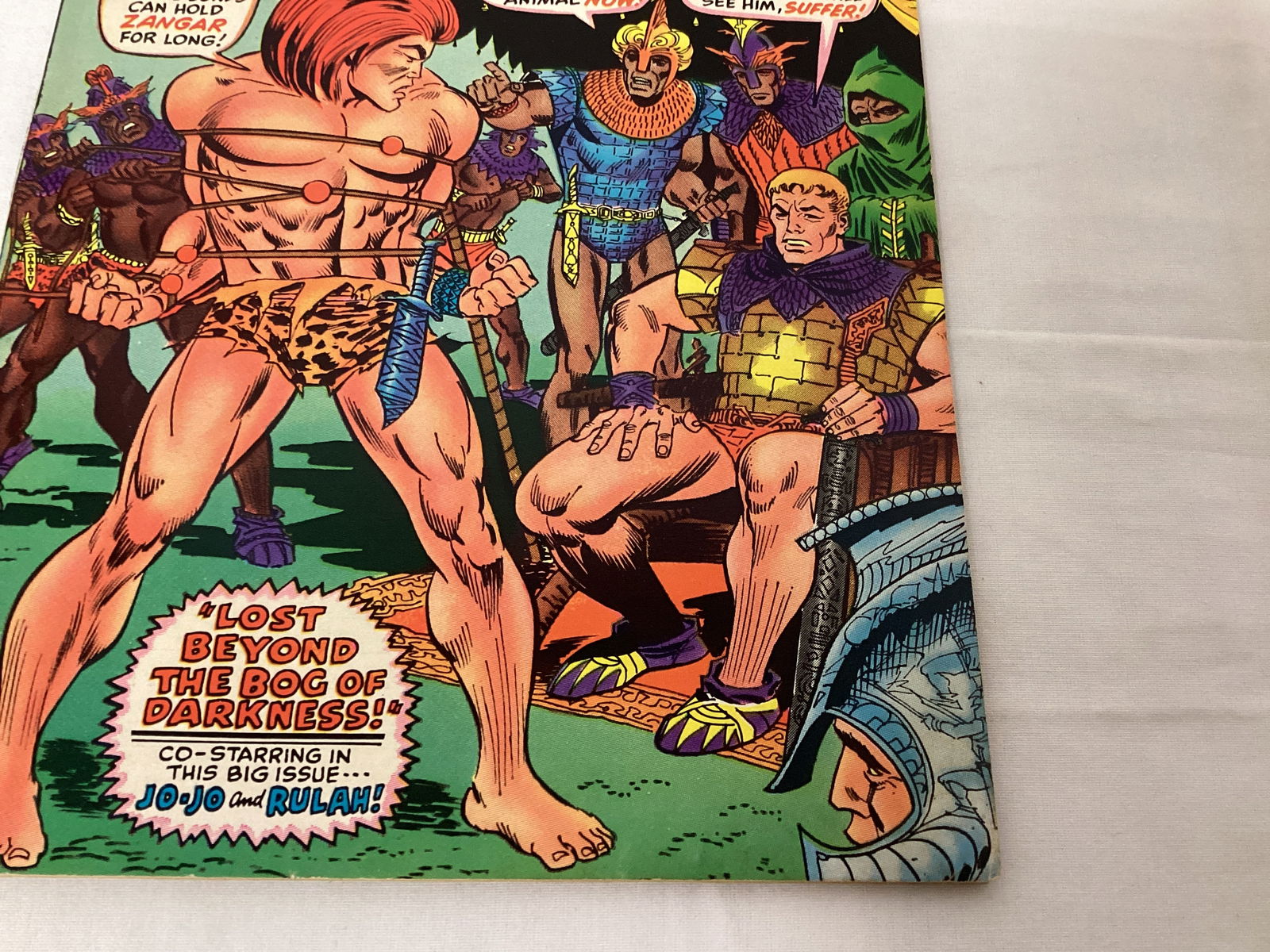 Jungle Adventures Featuring Zangar 3 Skywald Comic Book - 5