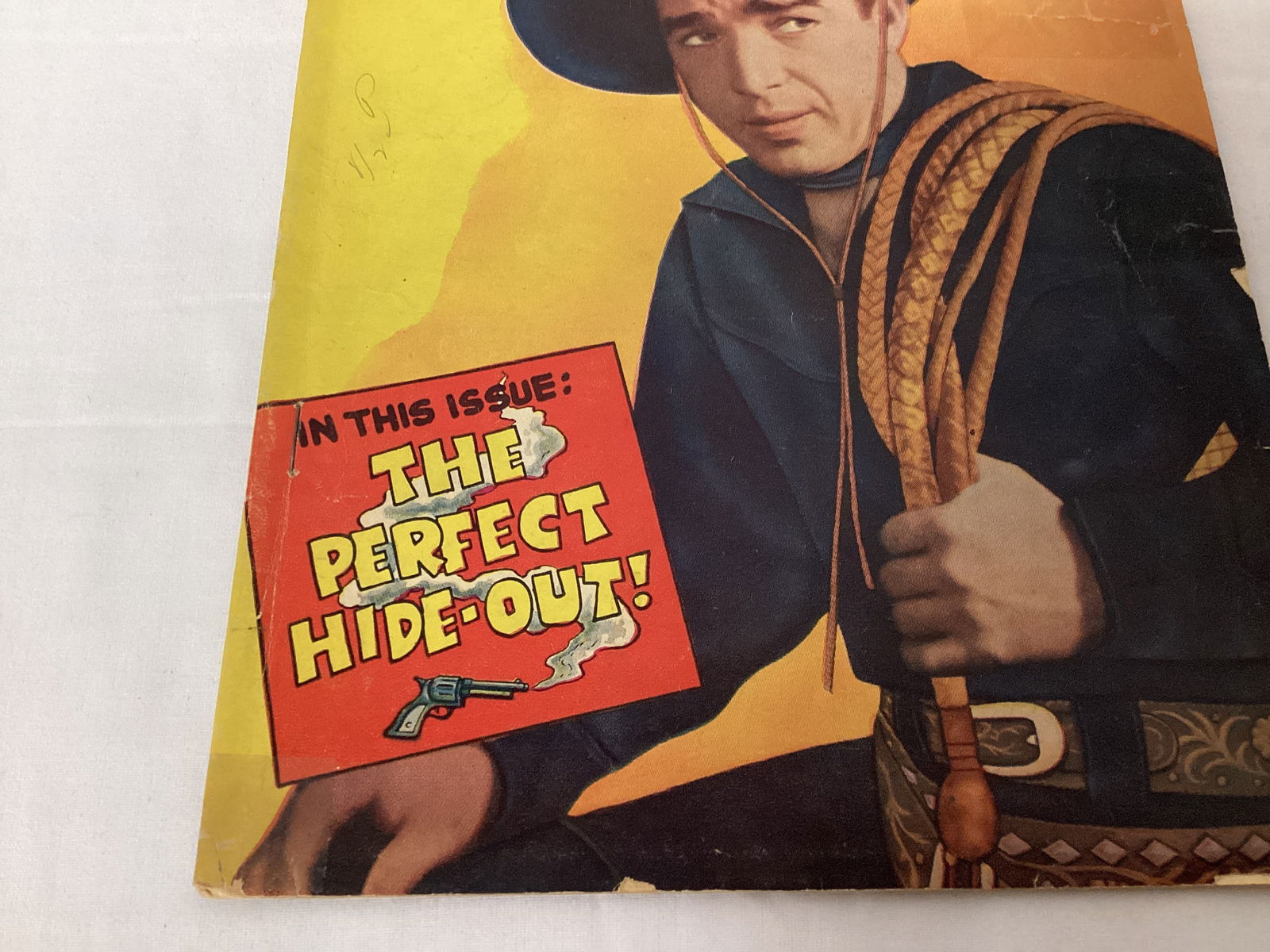 Lash Larue Western 2 Fawcett Comic Book - 4