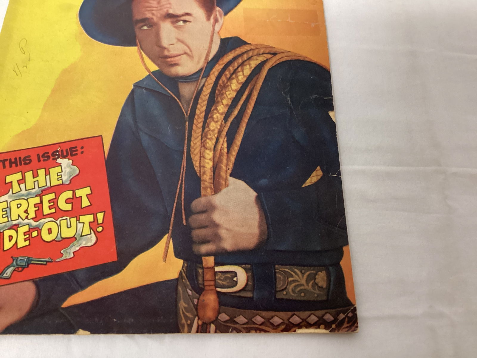 Lash Larue Western 2 Fawcett Comic Book - 5