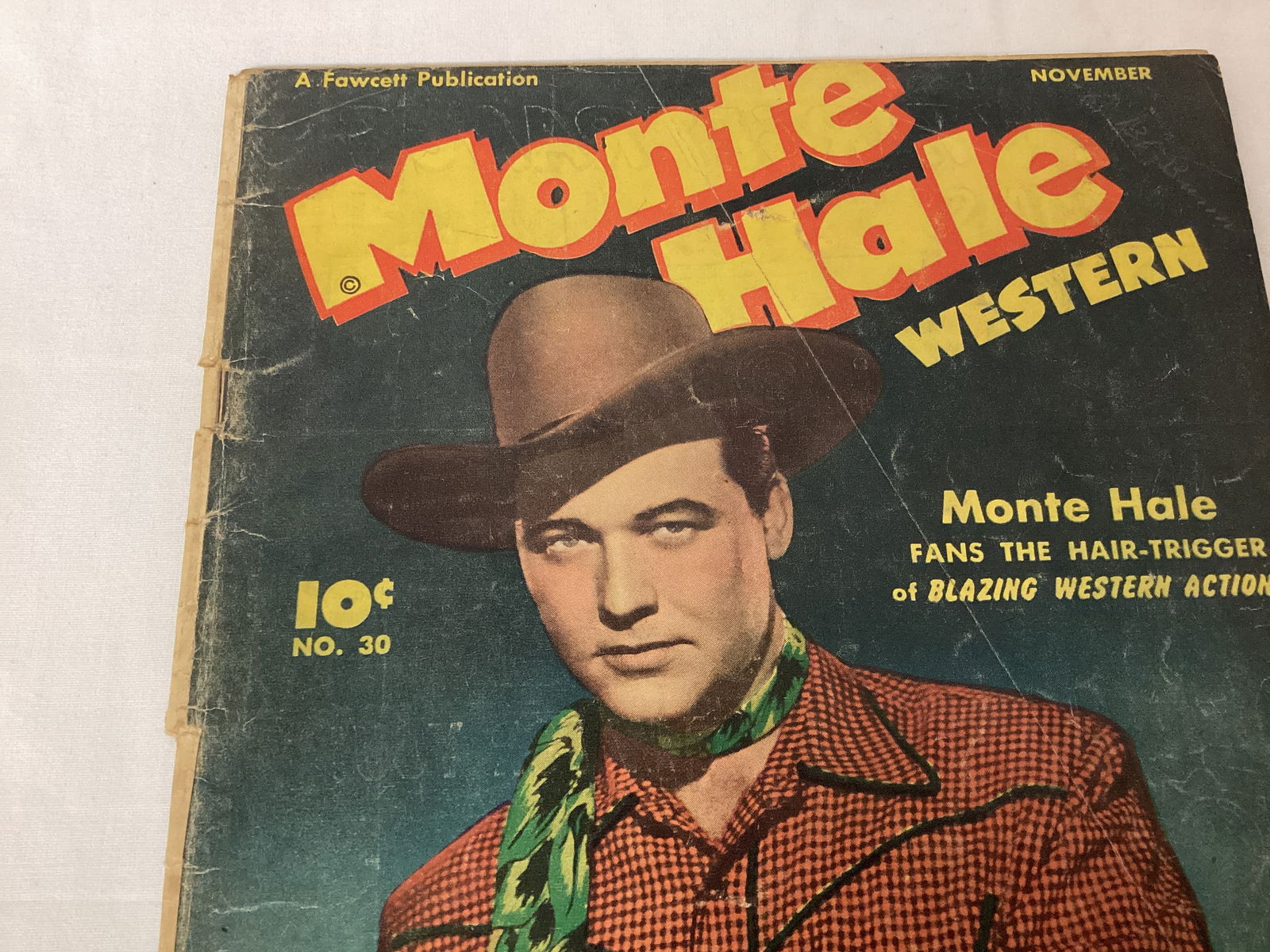 Monte Hale Western 30 Fawcett Comic Book - 2