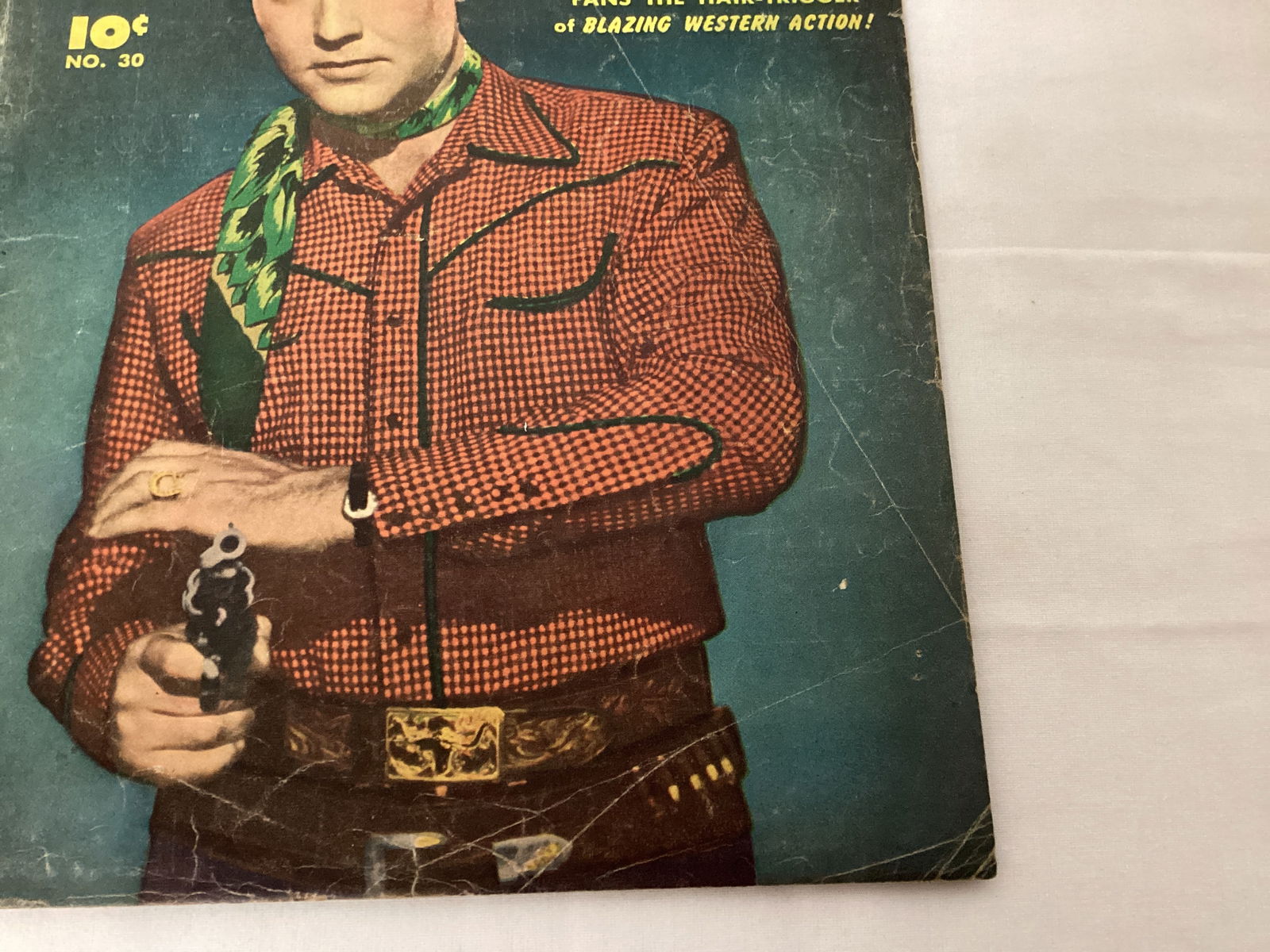 Monte Hale Western 30 Fawcett Comic Book - 5