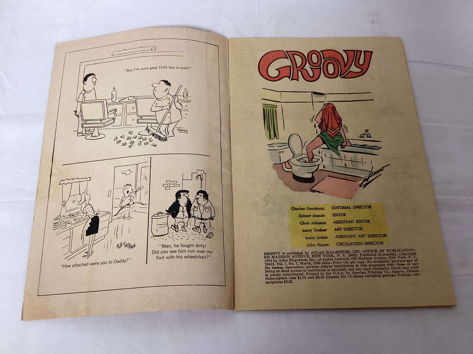 Groovy 1 Atlas Comic Book - 6