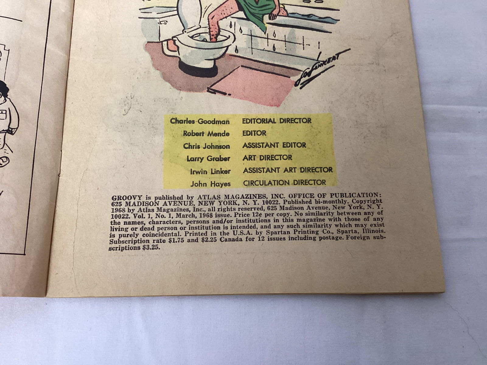 Groovy 1 Atlas Comic Book - 7