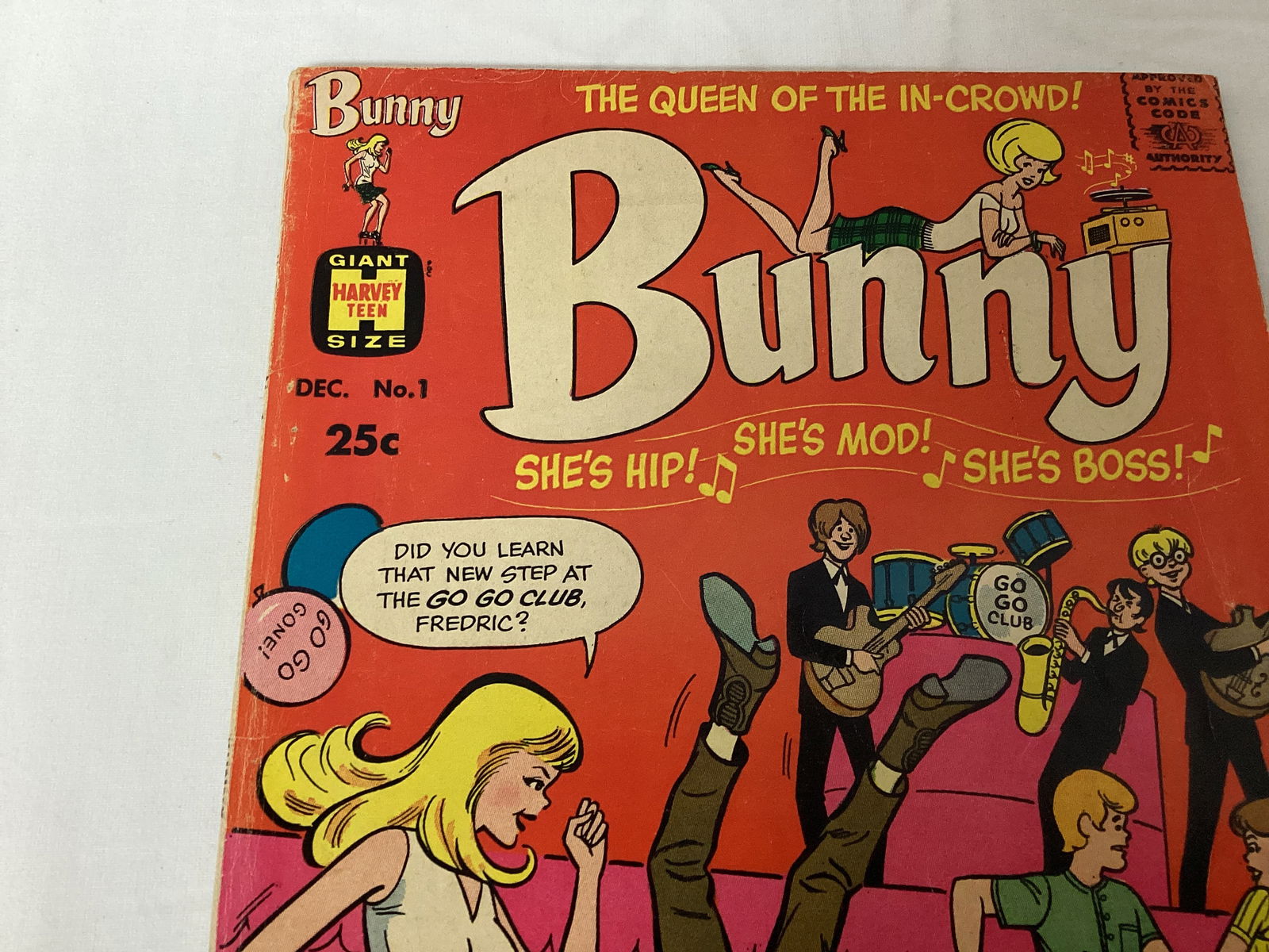 Bunny 1 Harvey Comic Book - 2