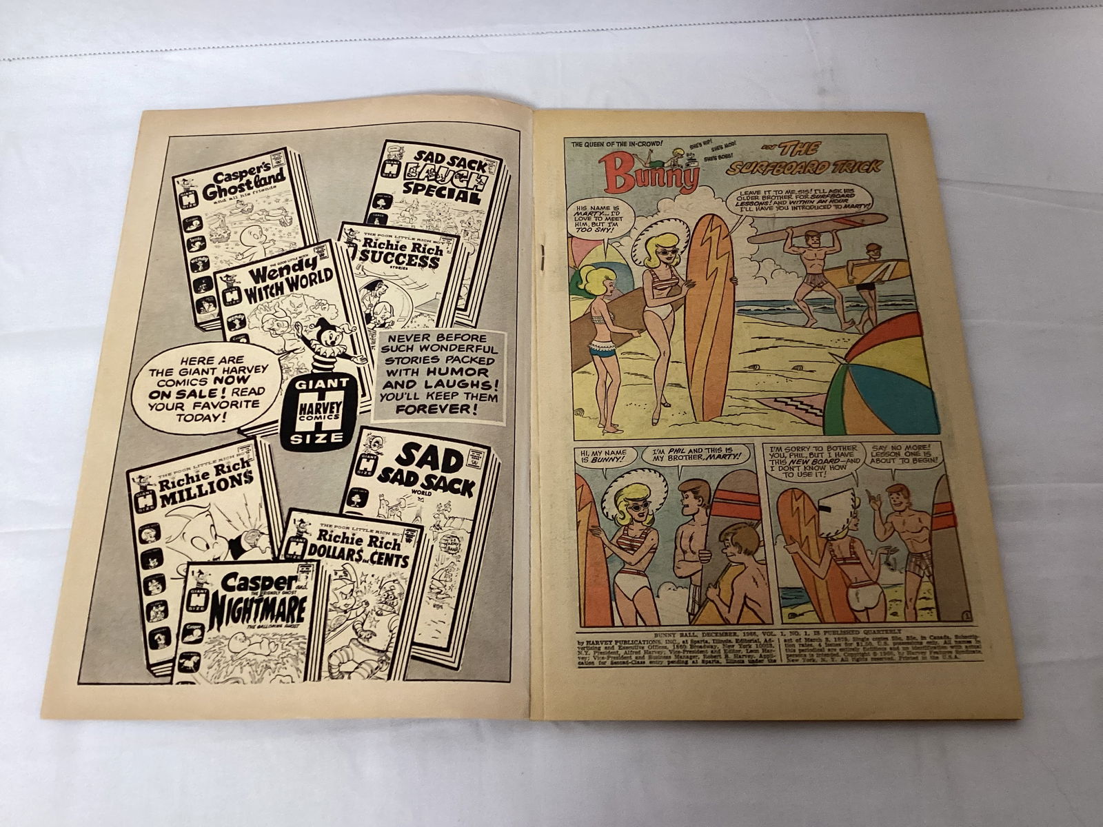 Bunny 1 Harvey Comic Book - 6