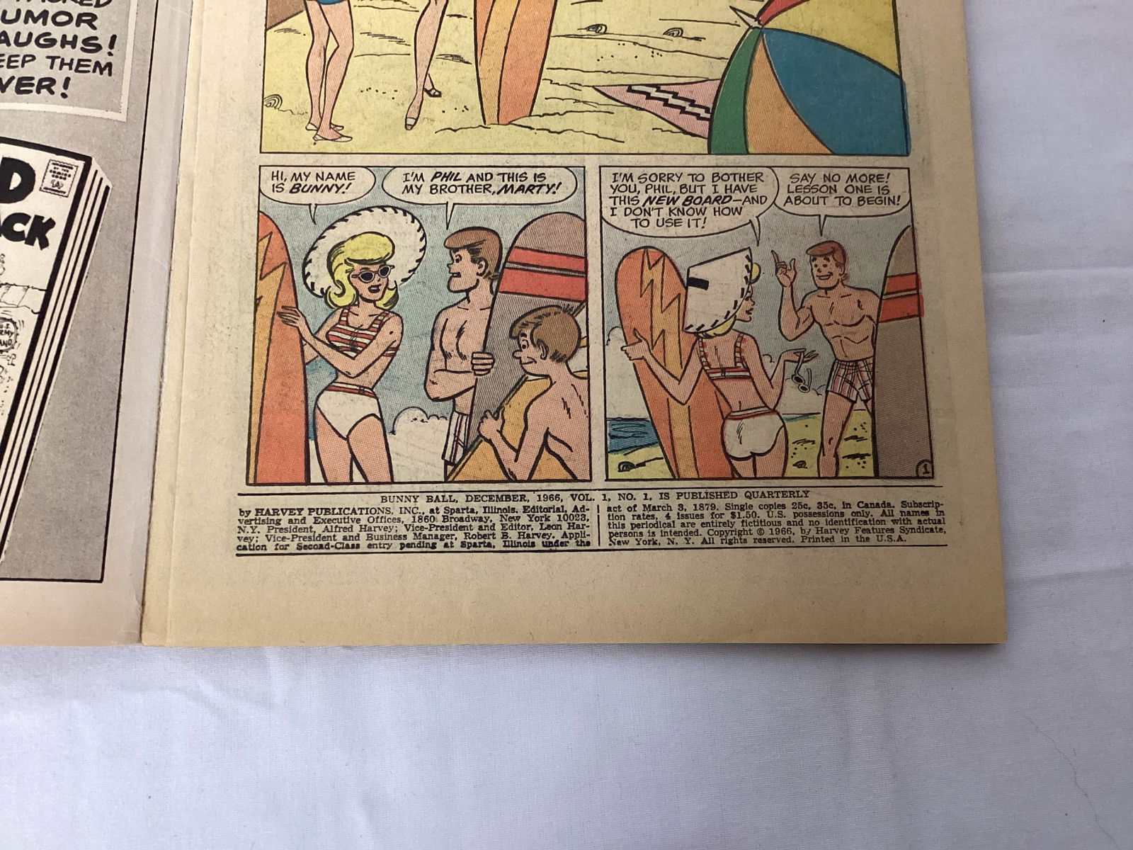 Bunny 1 Harvey Comic Book - 8