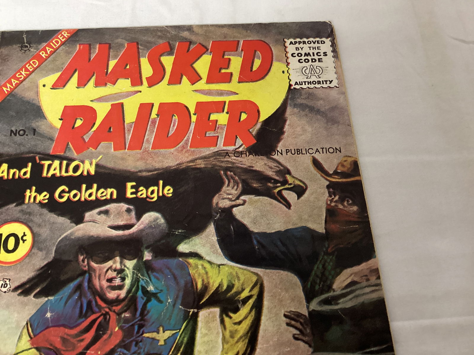 Masked Raider 1 Charlton Comic Book - 3