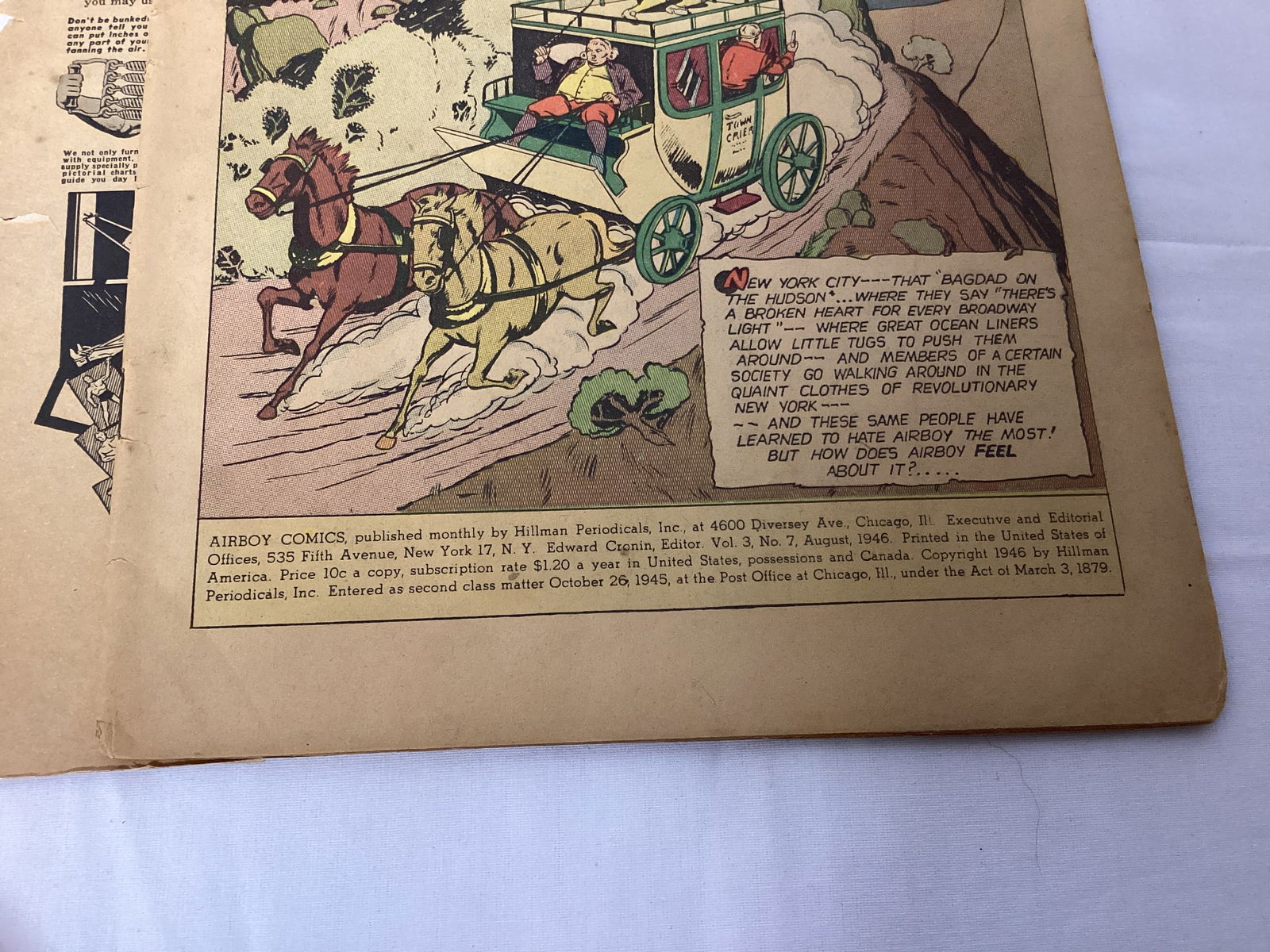 Airboy Comics 7 Hillman Comic Book - 7