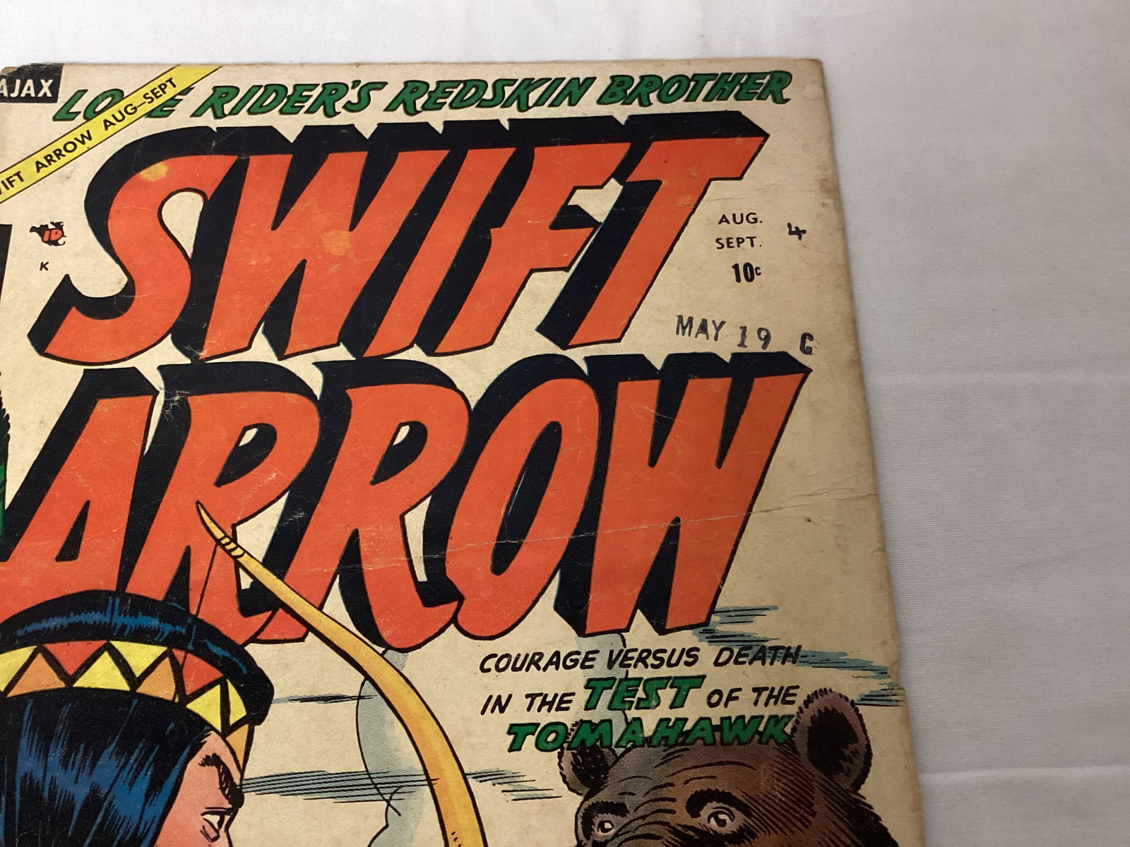 Swift Arrow 4 Ajax Comic Book - 3