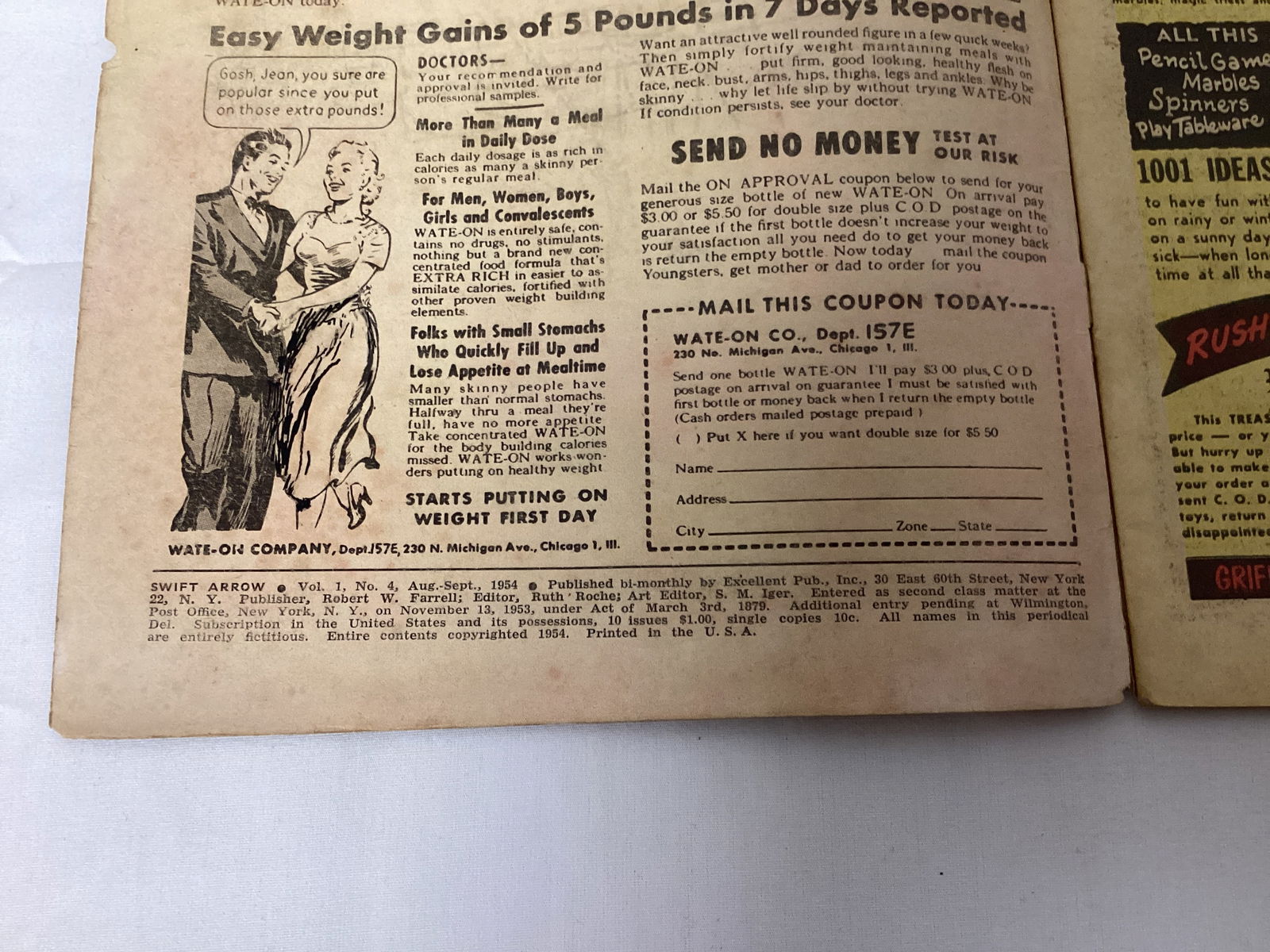 Swift Arrow 4 Ajax Comic Book - 7