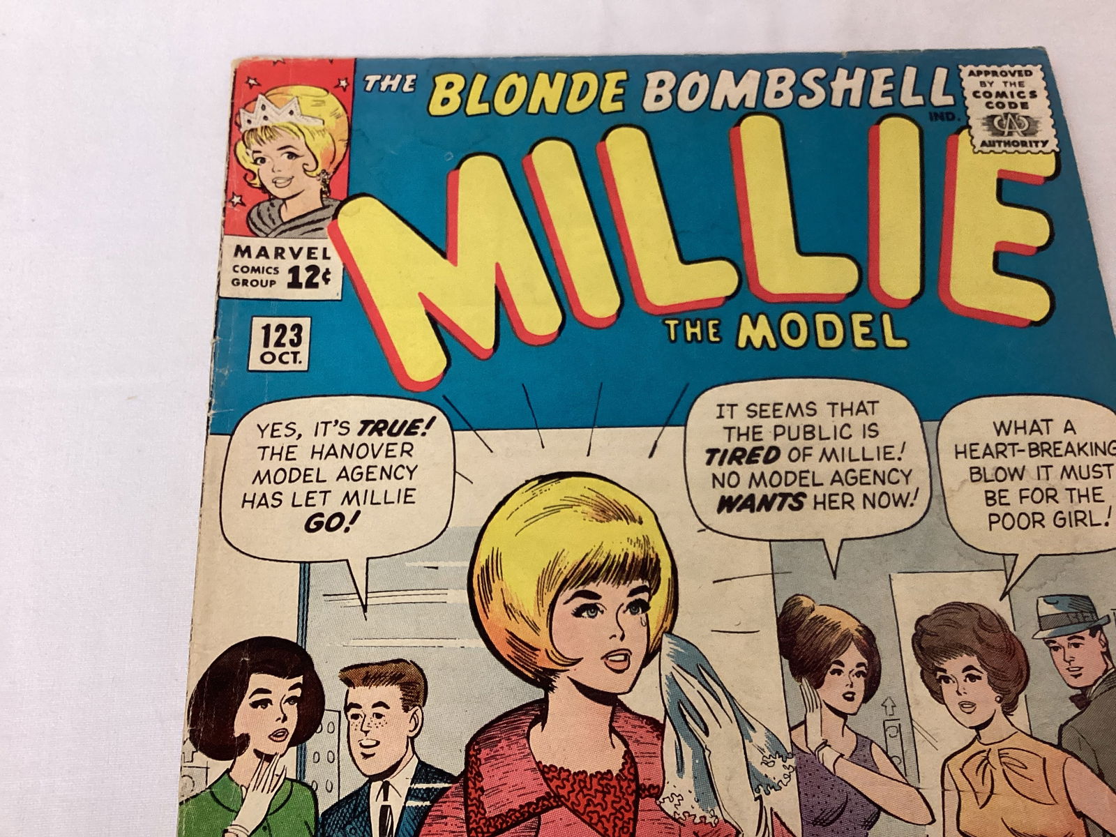 Millie the Model 123 Marvel Comic Book - 2