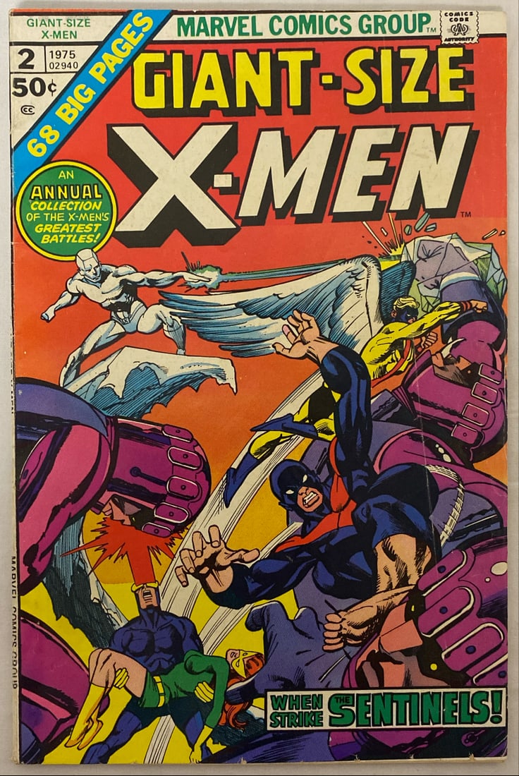 Giant Size X-Men 2 Marvel Comic Book (1 of 8)