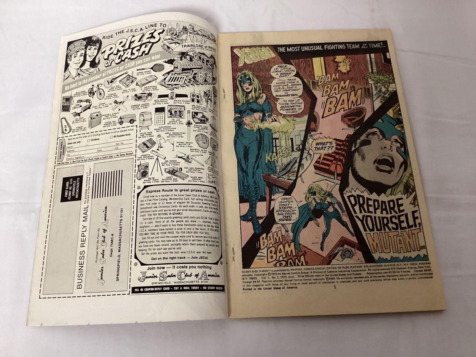 Giant Size X-Men 2 Marvel Comic Book - 6