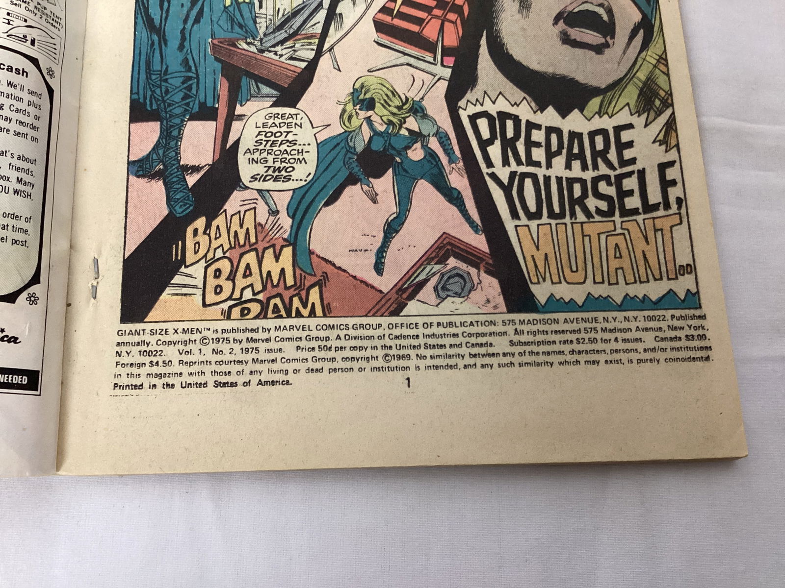 Giant Size X-Men 2 Marvel Comic Book - 7