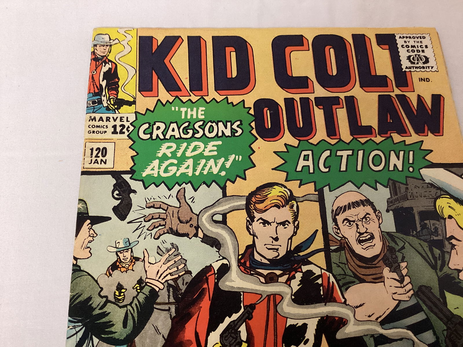 Kid Colt Outlaw 120 Marvel Western Comic Book - 2