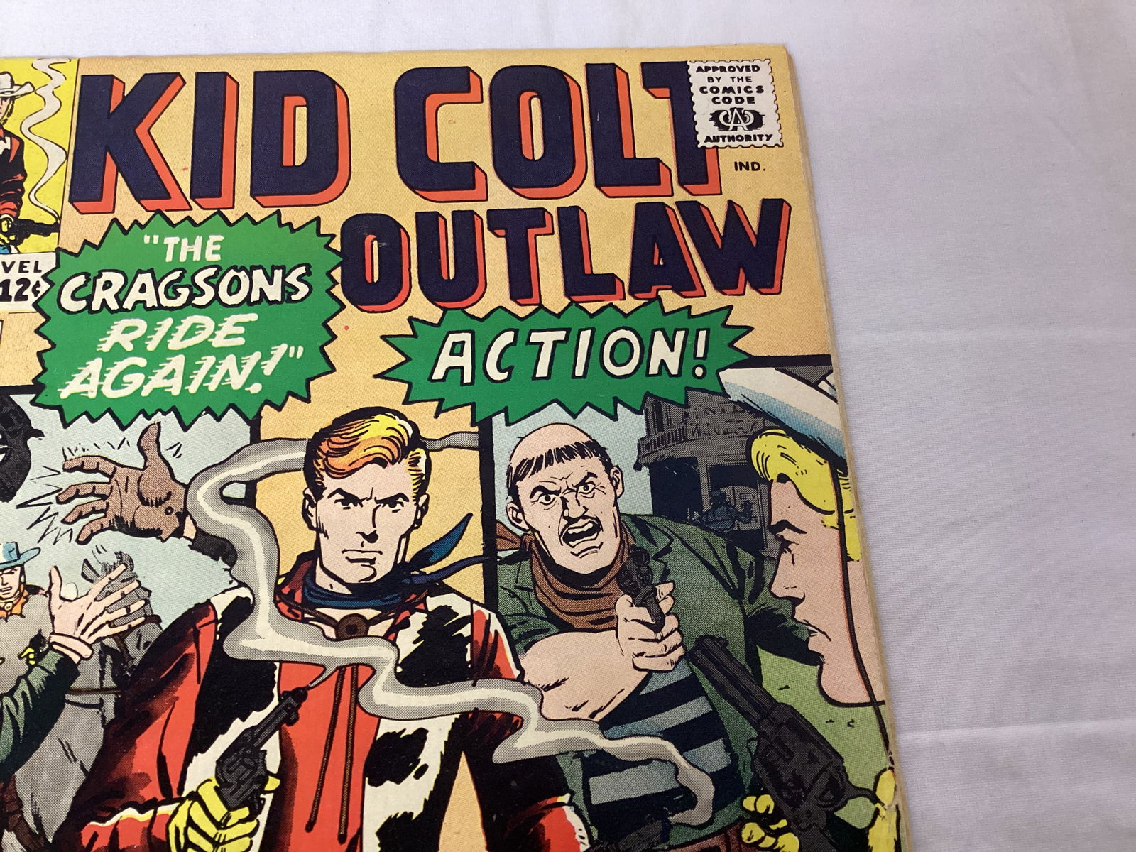 Kid Colt Outlaw 120 Marvel Western Comic Book - 3