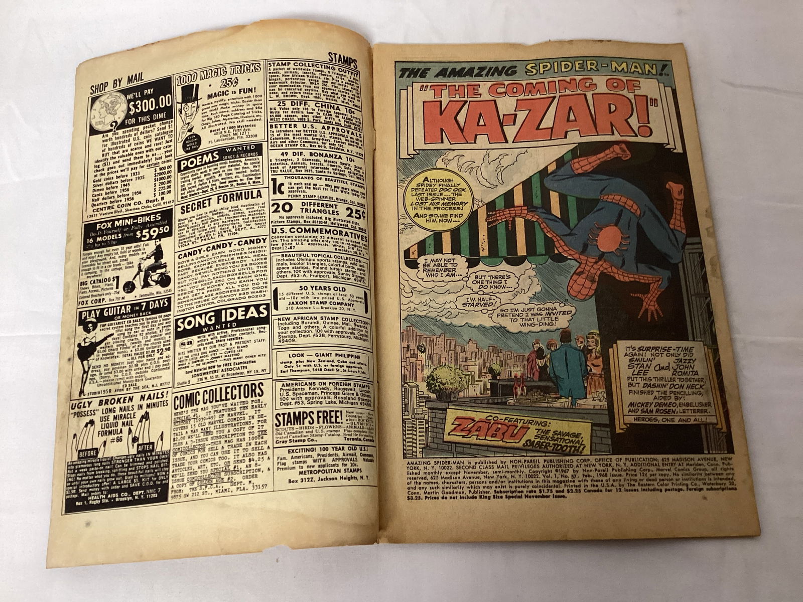 The Amazing Spider-Man 57 Marvel Comic Book - 6