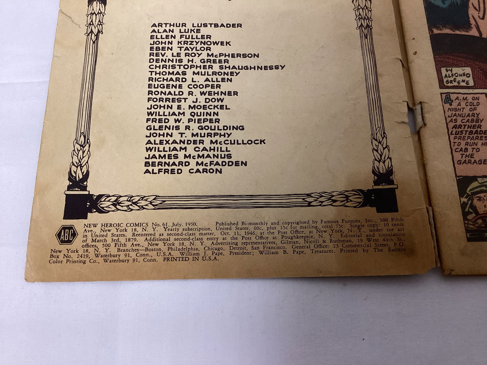 New Heroic Comics 61 Famous Funnies Comic Book - 7