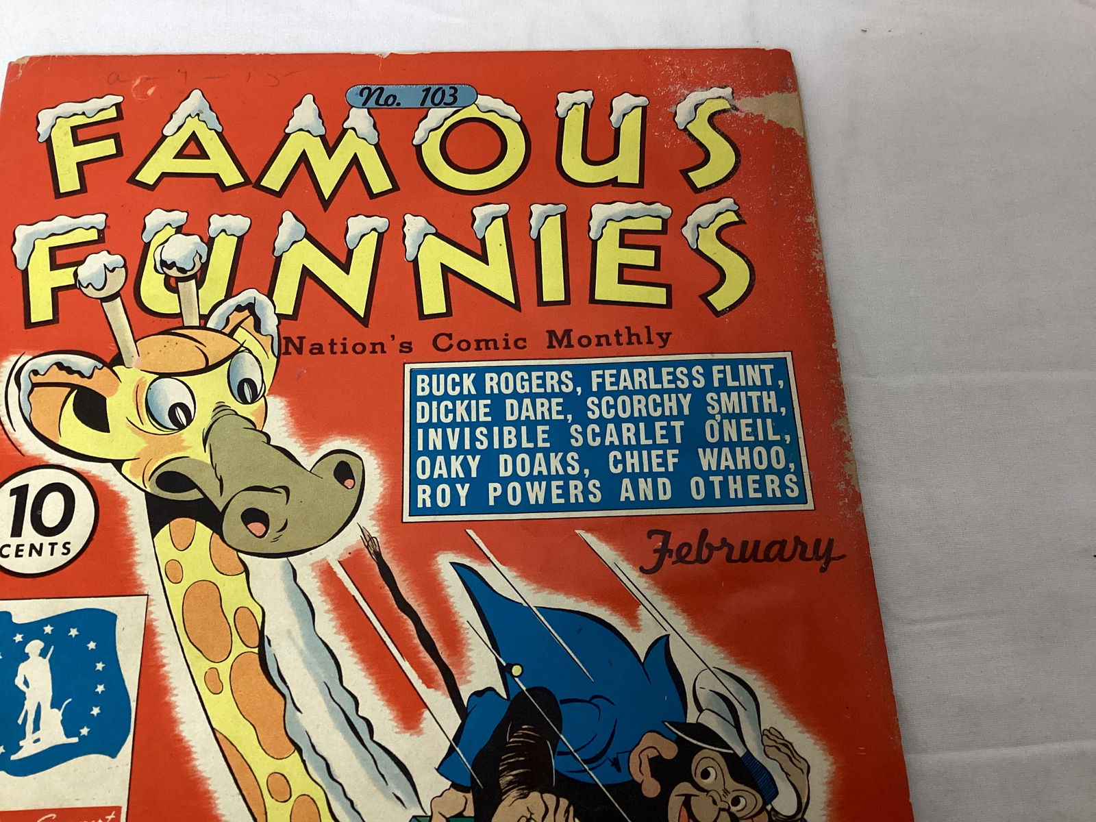 Famous Funnies 103 Comic Book - 3