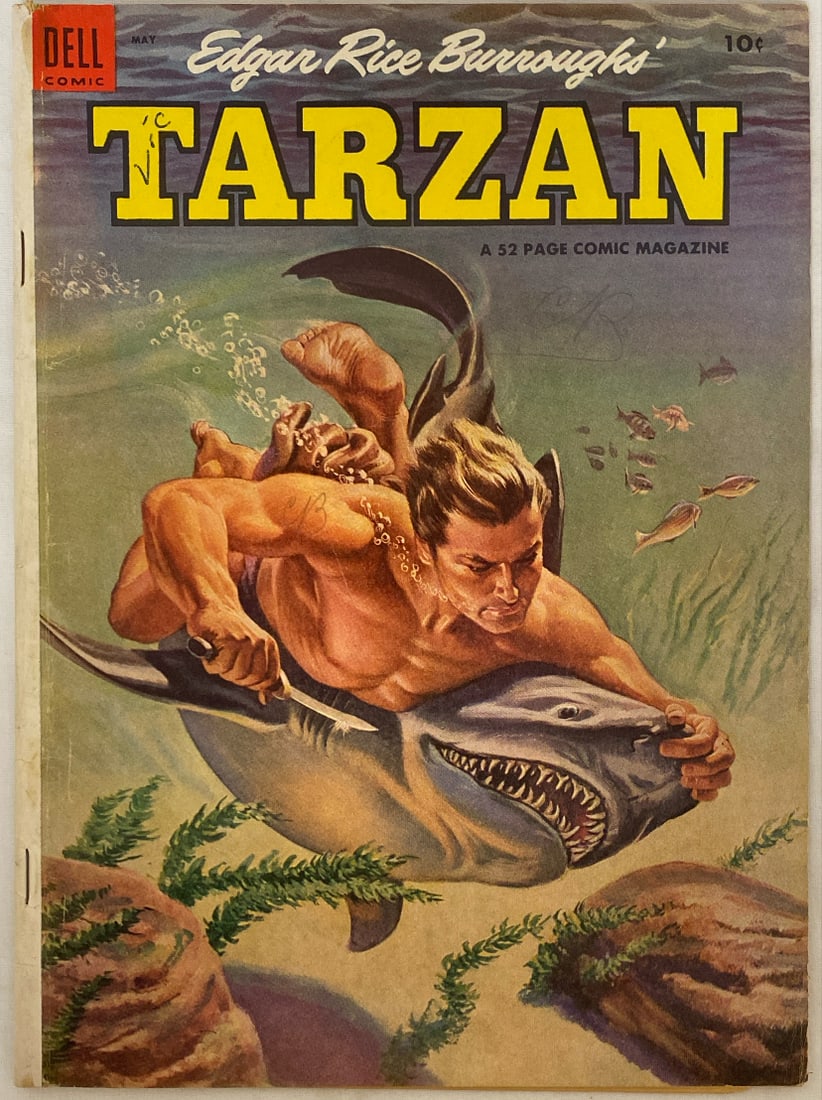 Tarzan 56 Dell Comic Book (1 of 8)