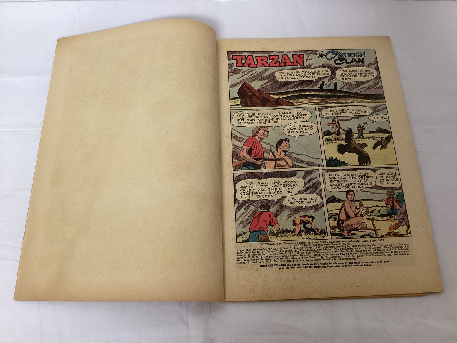 Tarzan 56 Dell Comic Book - 6