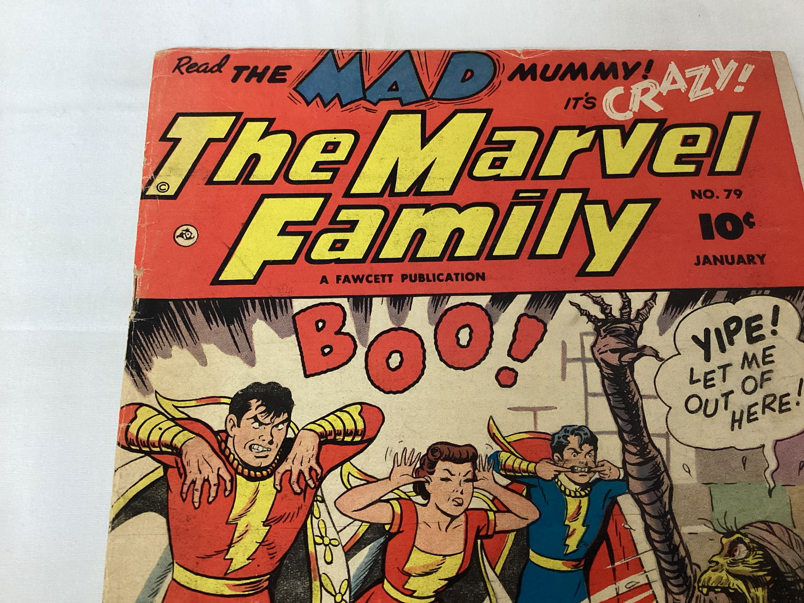 The Marvel Family 79 Fawcett Comic Book - 2