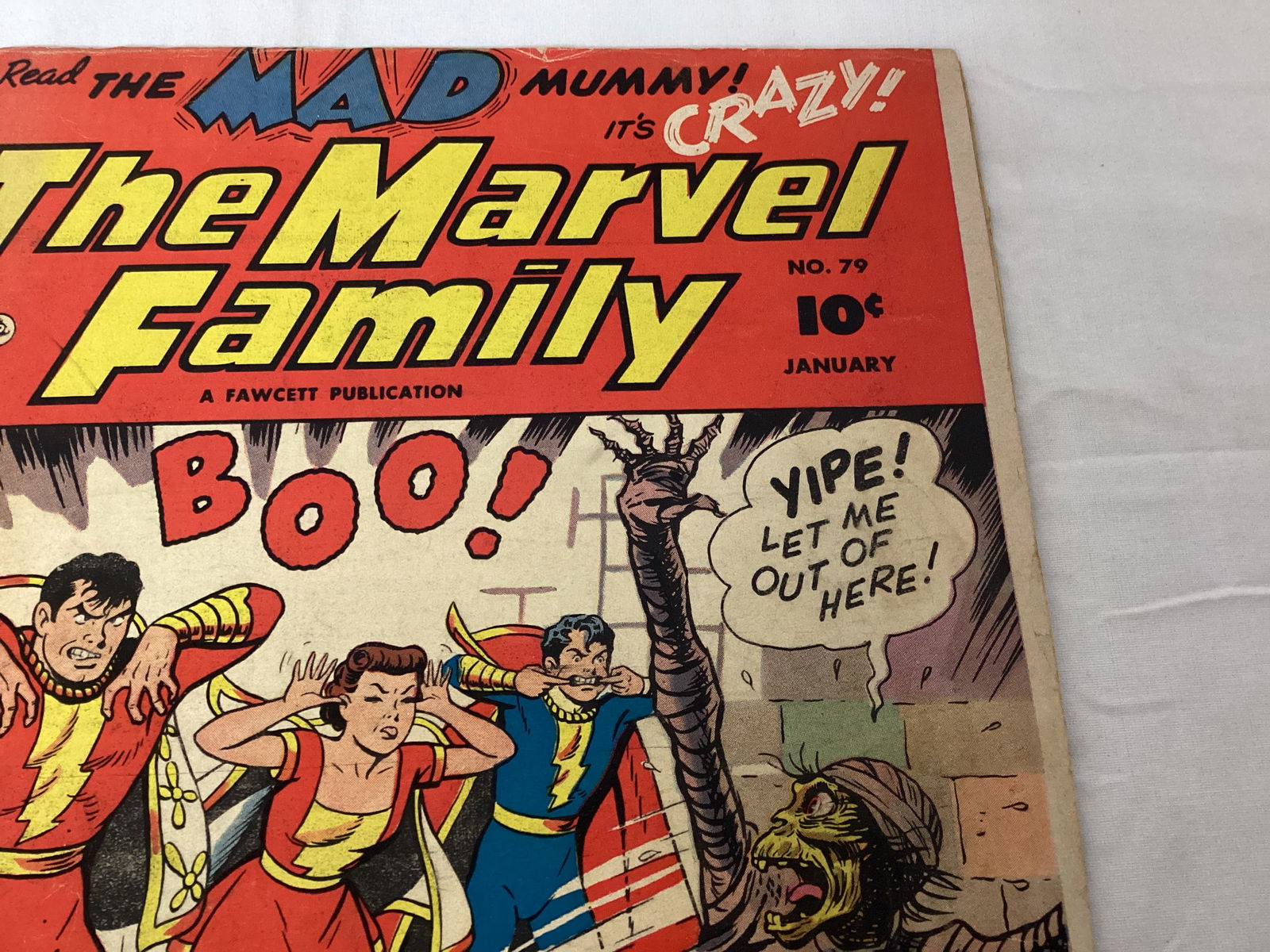 The Marvel Family 79 Fawcett Comic Book - 3