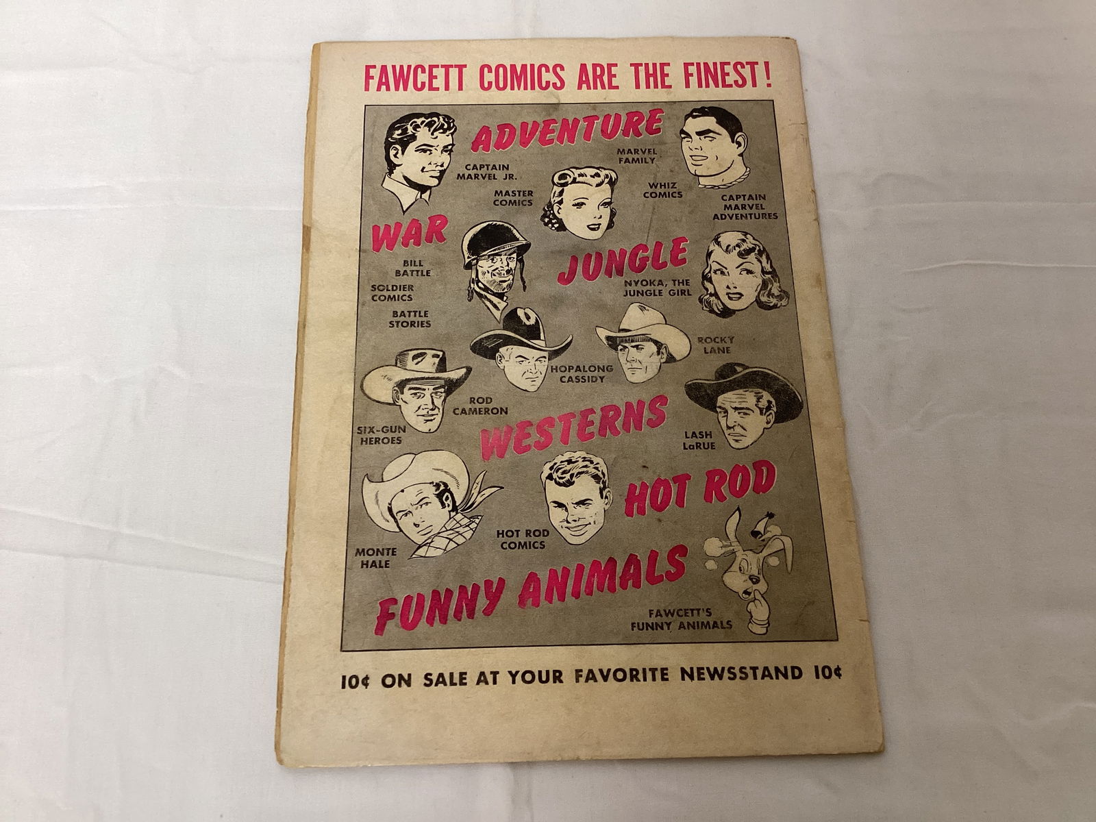 The Marvel Family 79 Fawcett Comic Book - 8