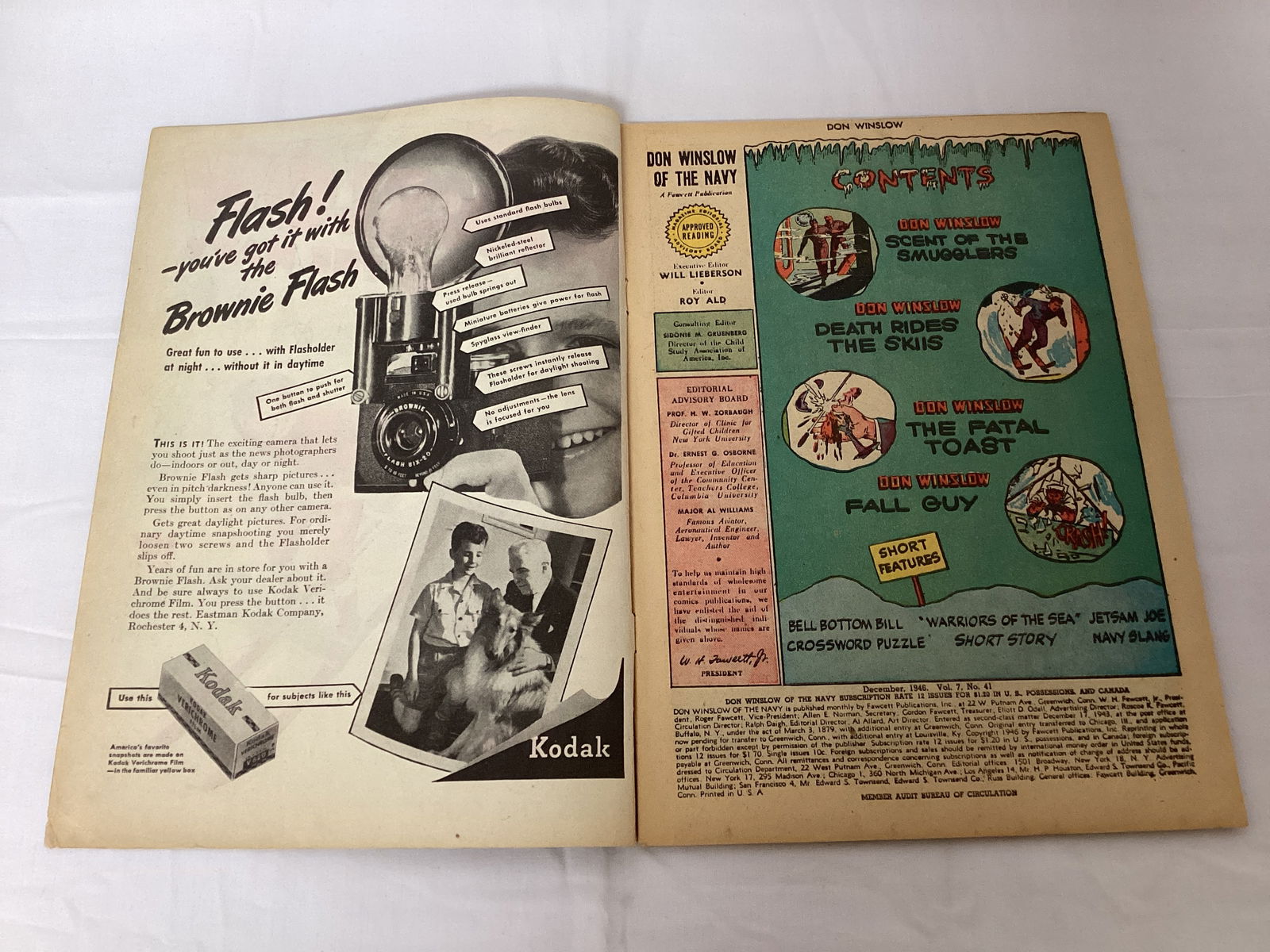 Don Winslow of the Navy 41 Fawcett Comic Book - 6