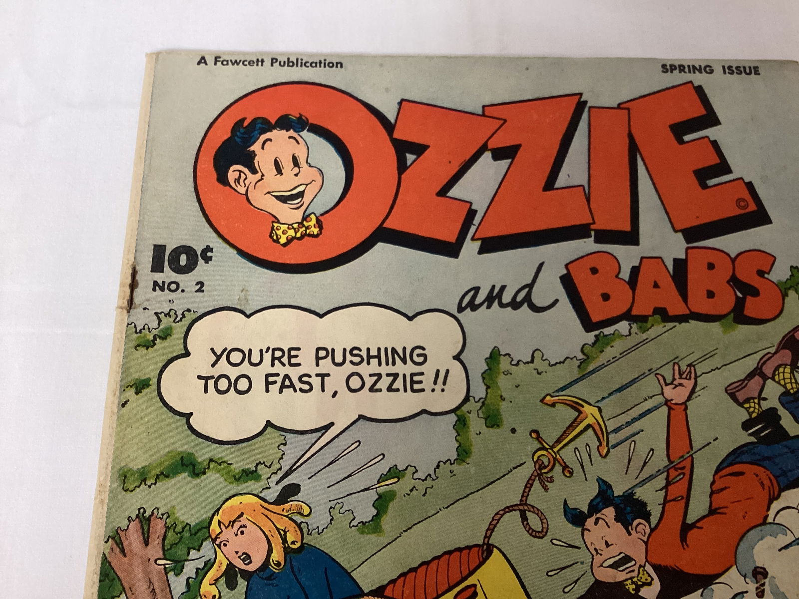 Ozzie and Babs 2 Fawcett Comic Book - 2