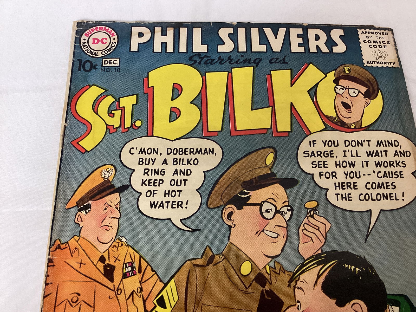 Sgt. Bilko 10 DC Comic Book - 2