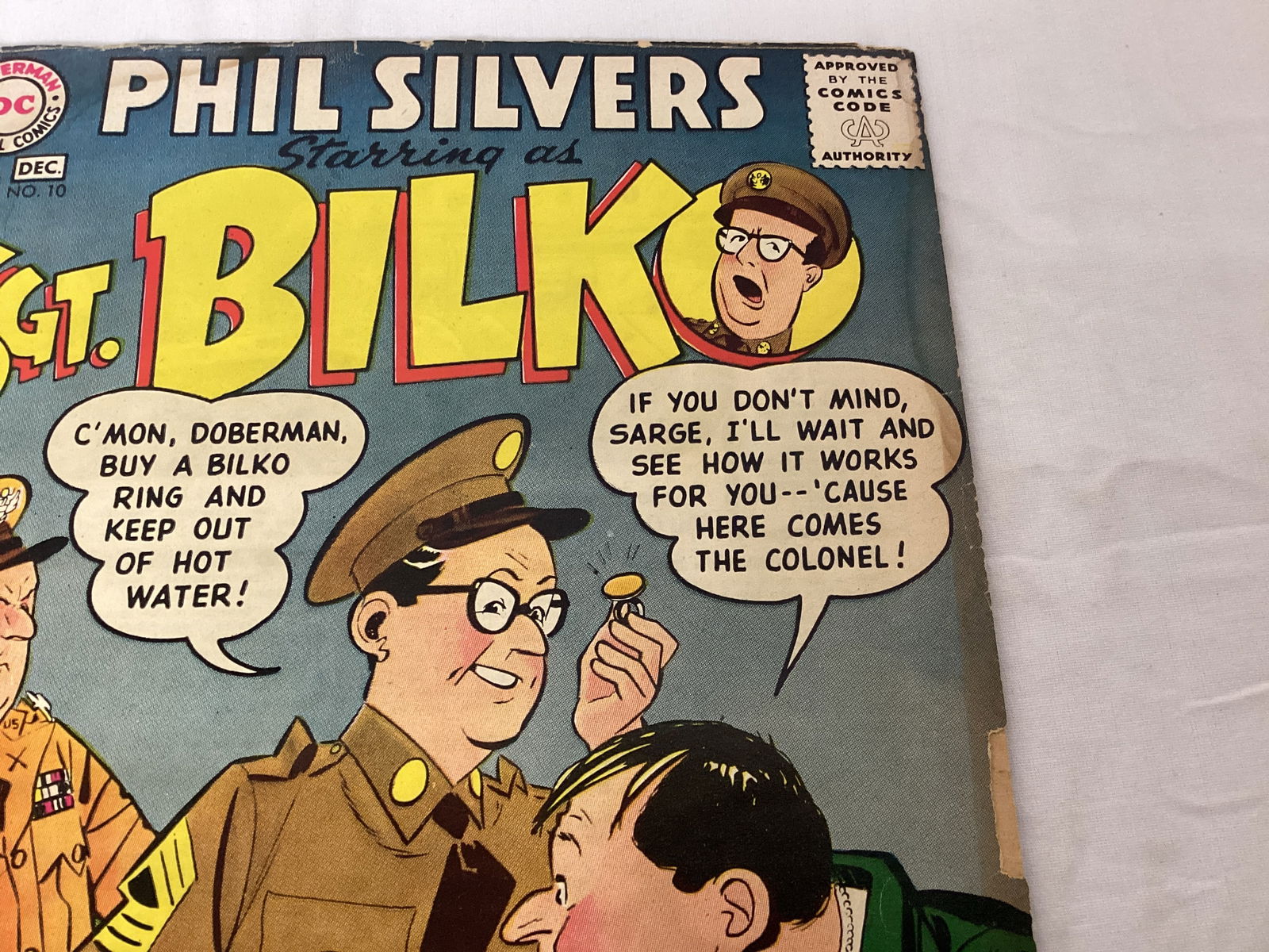 Sgt. Bilko 10 DC Comic Book - 3