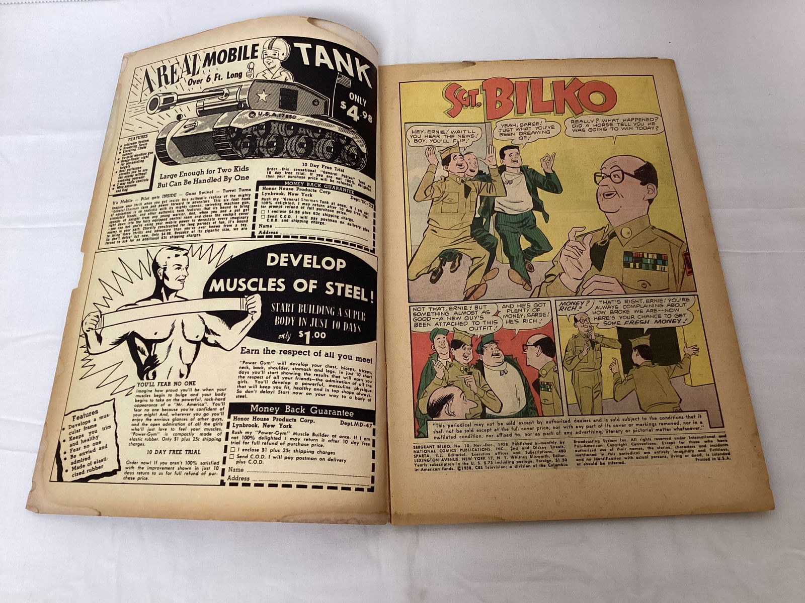Sgt. Bilko 10 DC Comic Book - 6