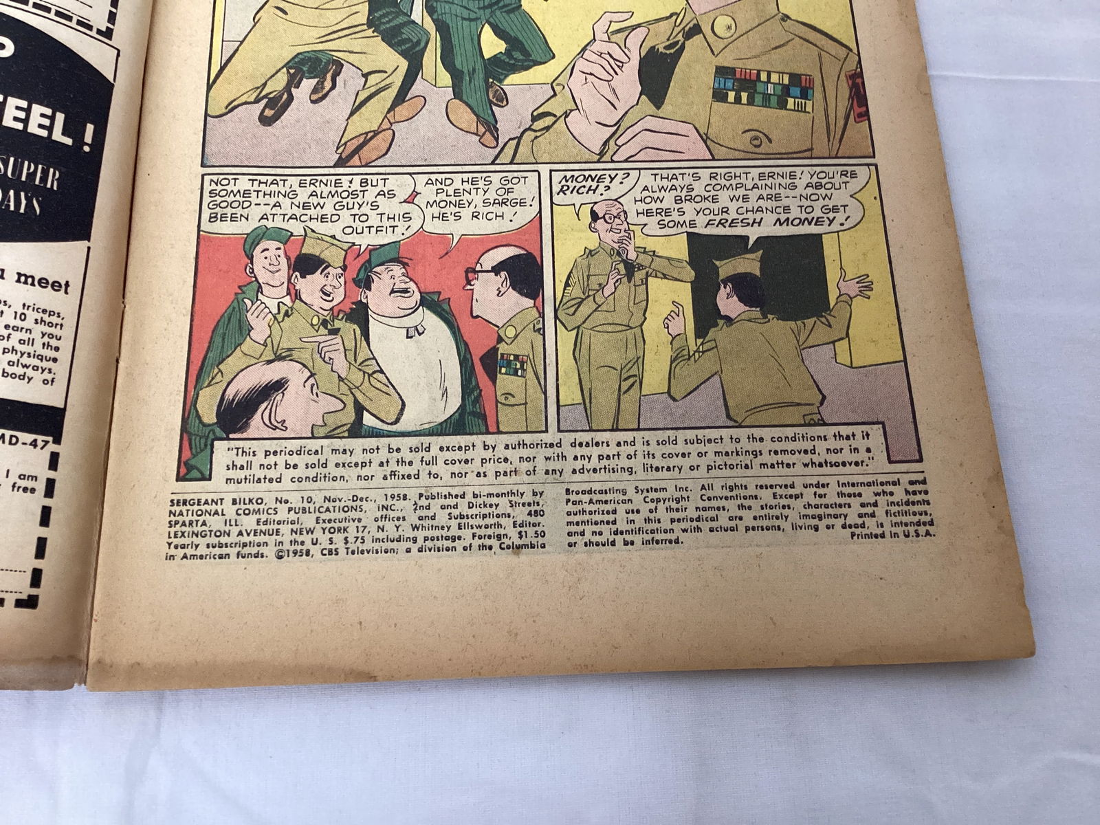 Sgt. Bilko 10 DC Comic Book - 7