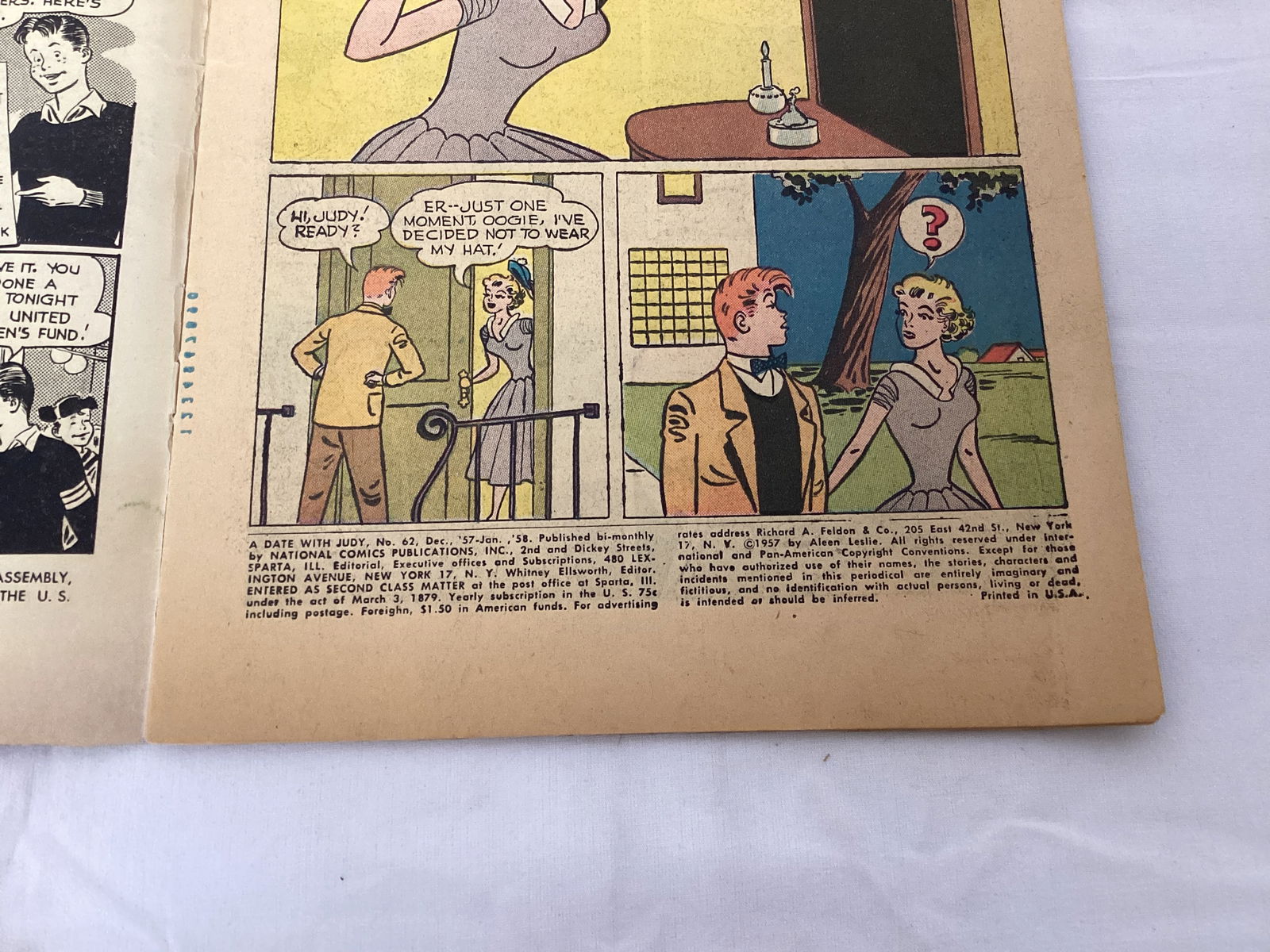 A Date With Judy 62 DC Comic Book - 7