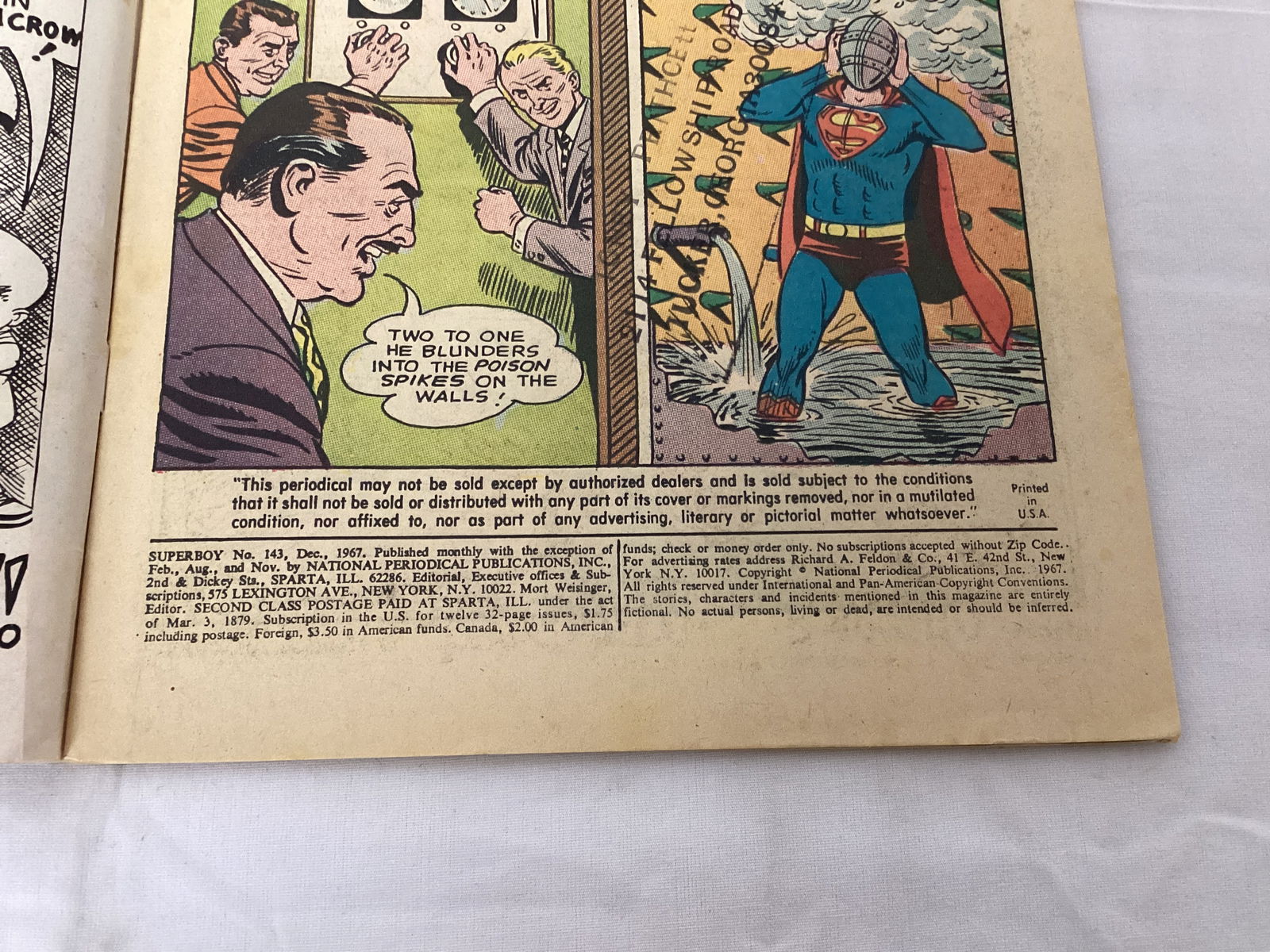 Superboy 143 DC Comic Book - 7