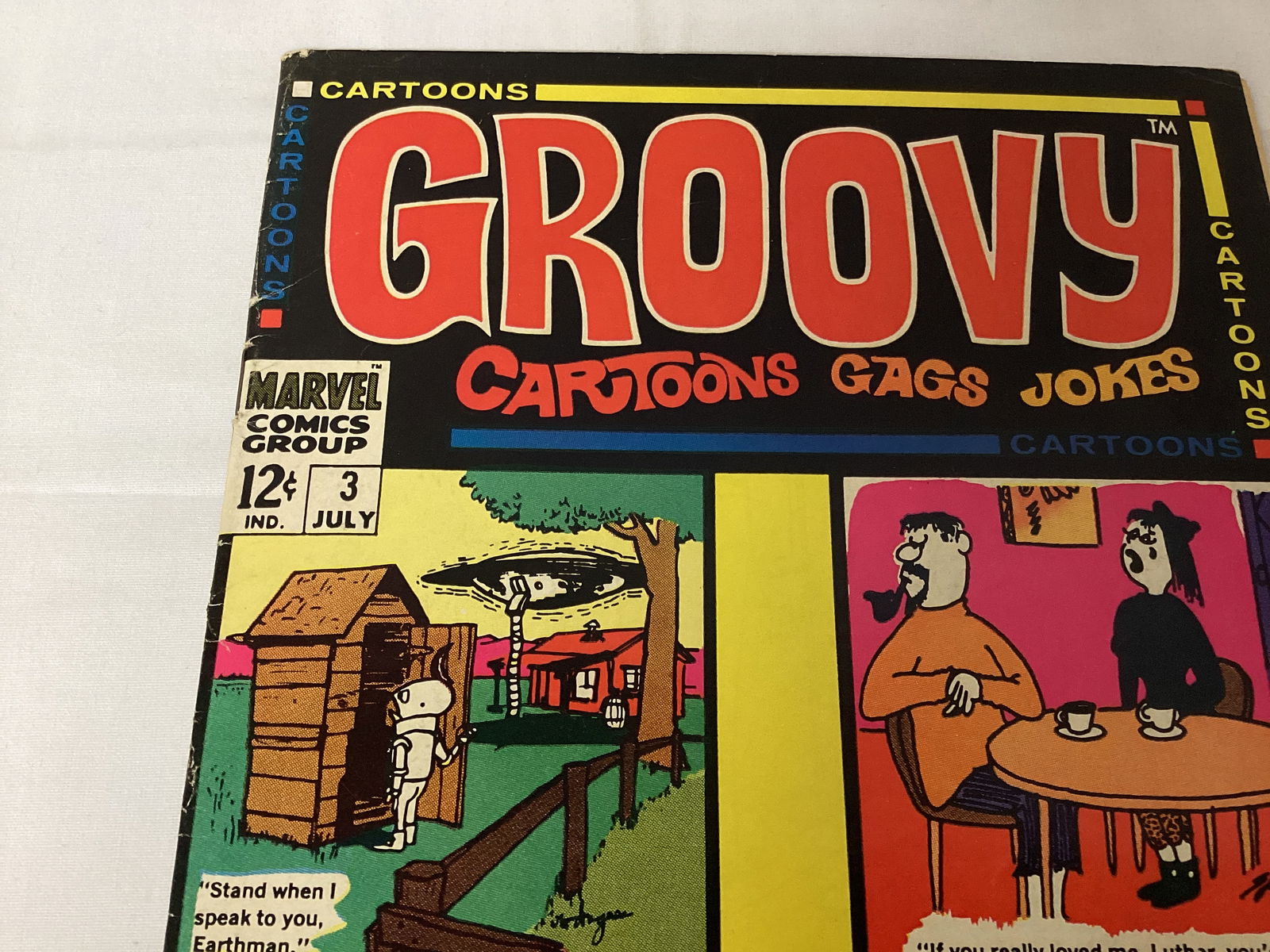 Groovy 3 Marvel Comic Book - 2