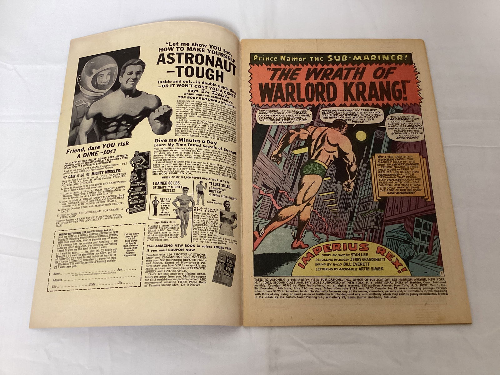 Tales to Astonish 86 Marvel Comic Book - 6