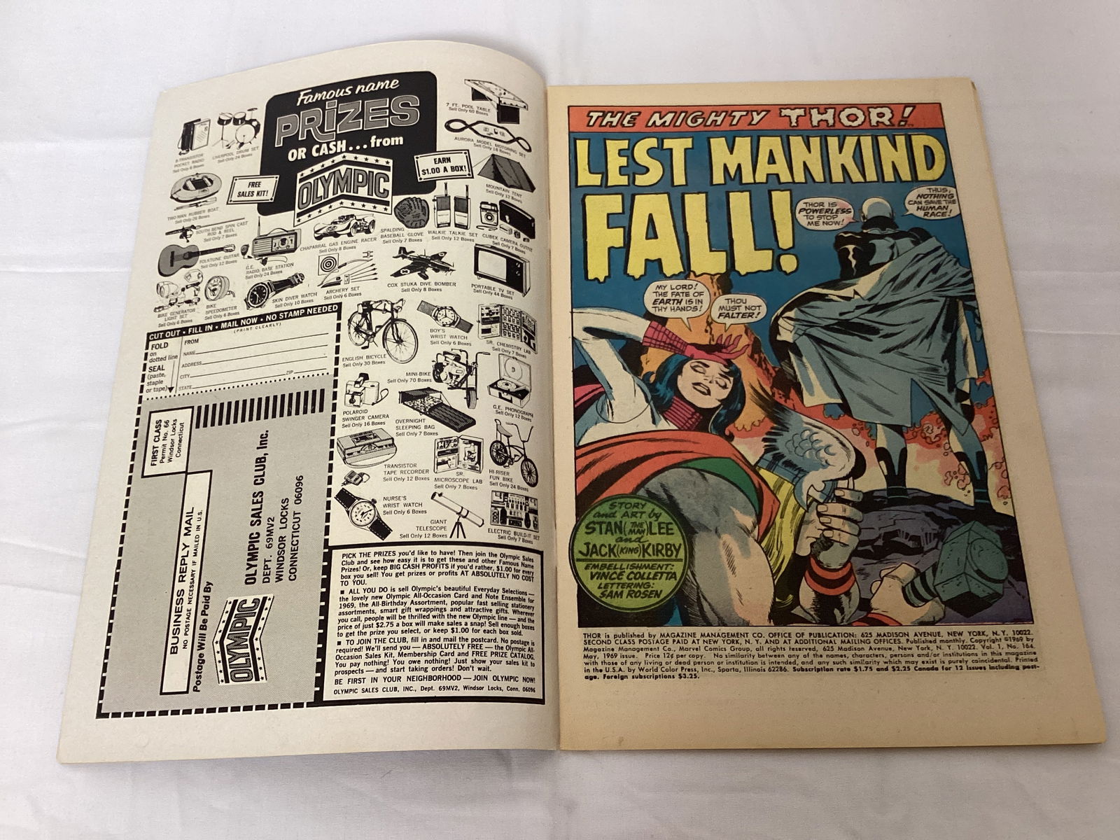 Thor 164 Marvel Comic Book - 6