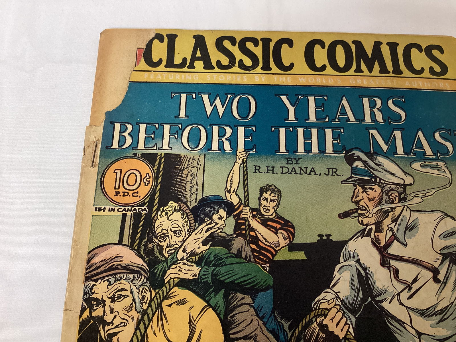 Classics Comics 25 Two Years Before the Mast Comic Book - 2