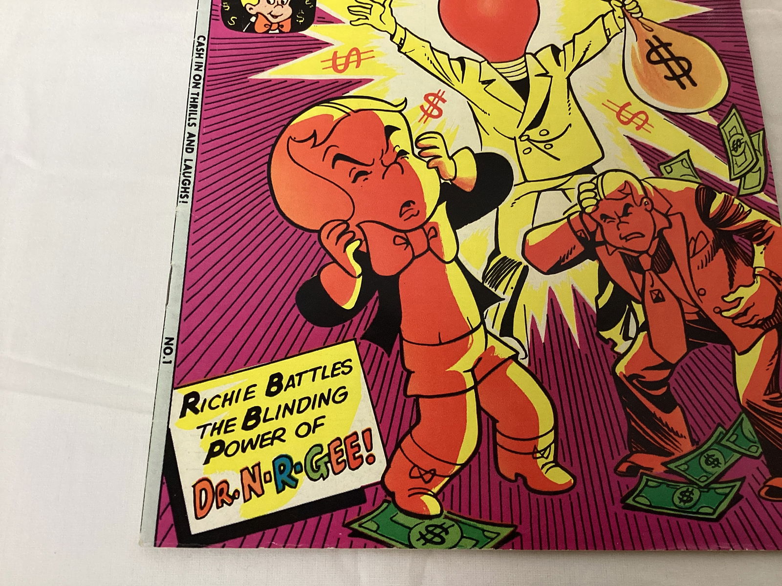 Richie Rich Cash 1 Harvey Comic Book - 4