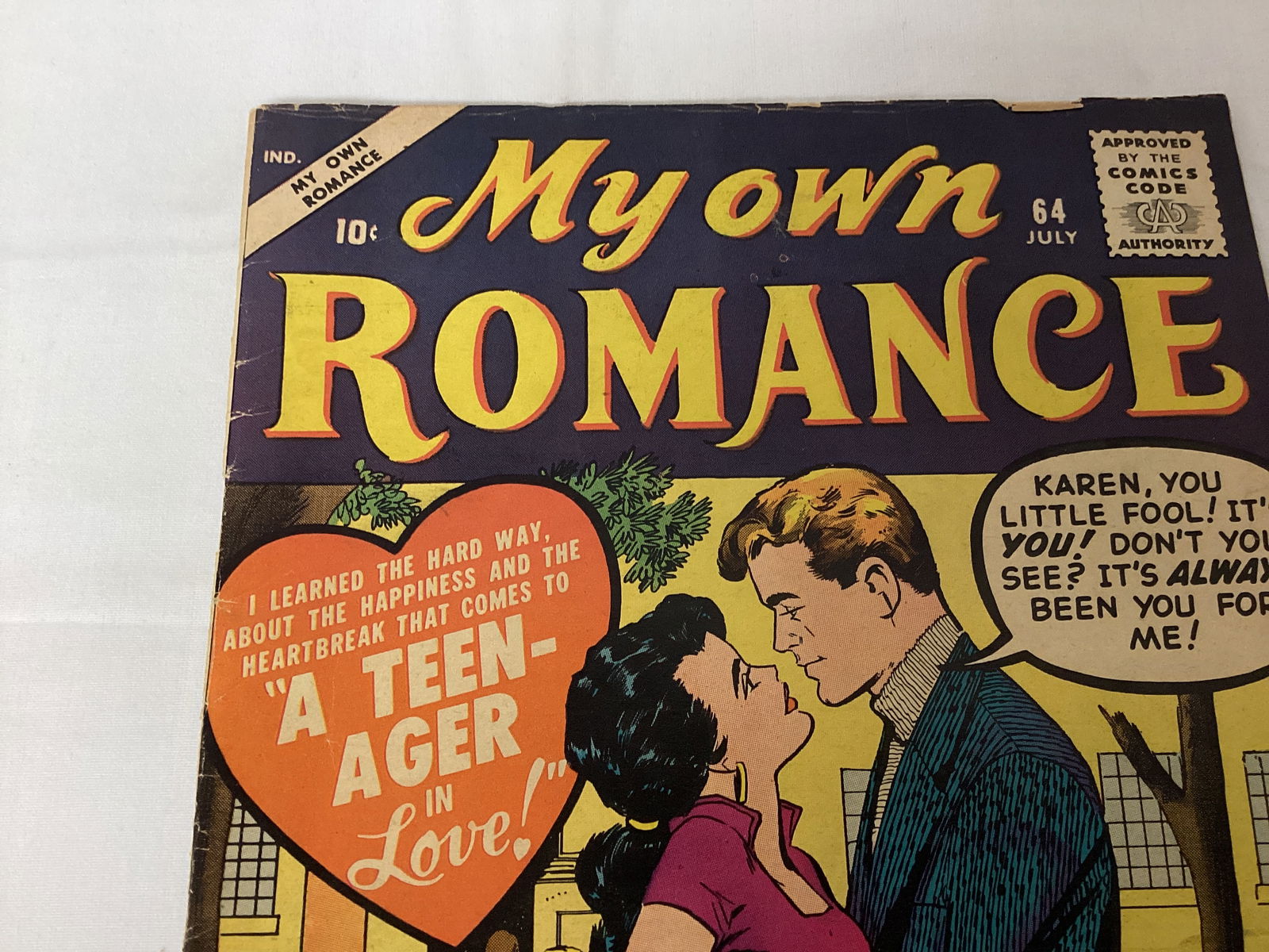 My Own Romance 64 Red Circle Comic Book - 2