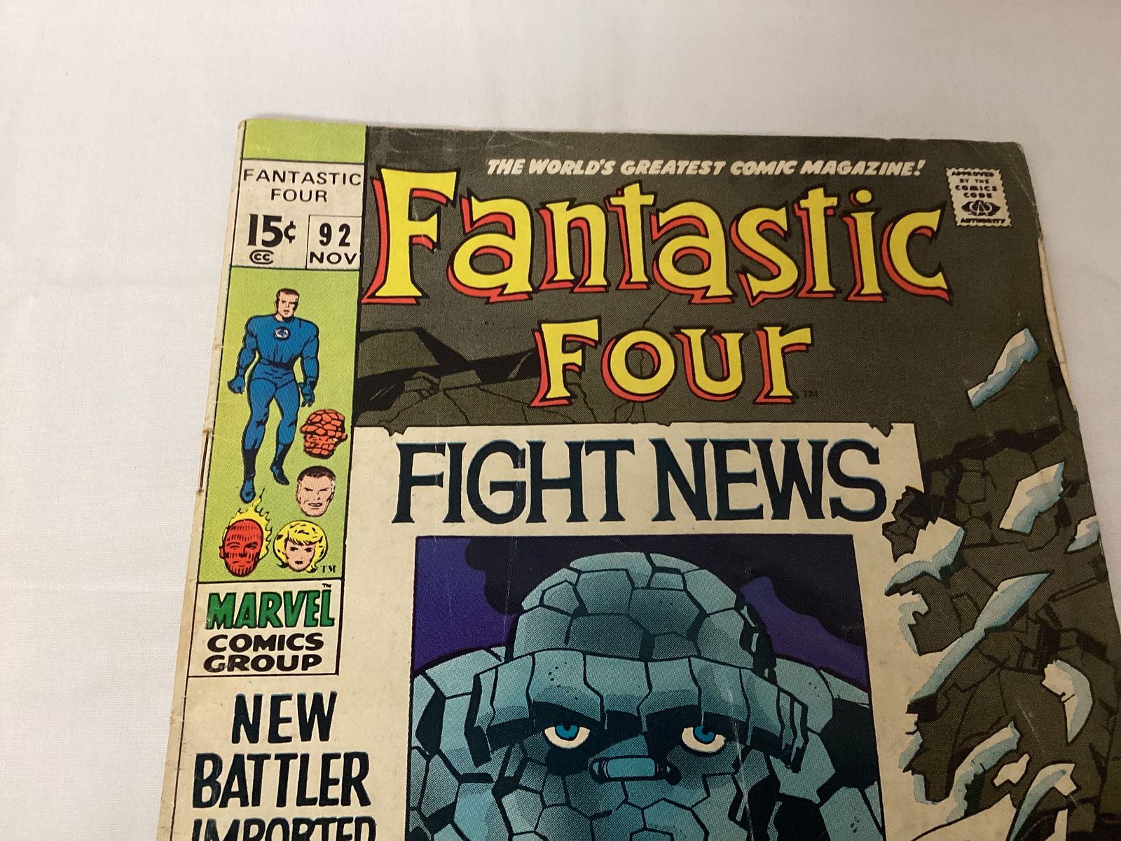 Fantastic Four 92 Marvel Comic Book - 2
