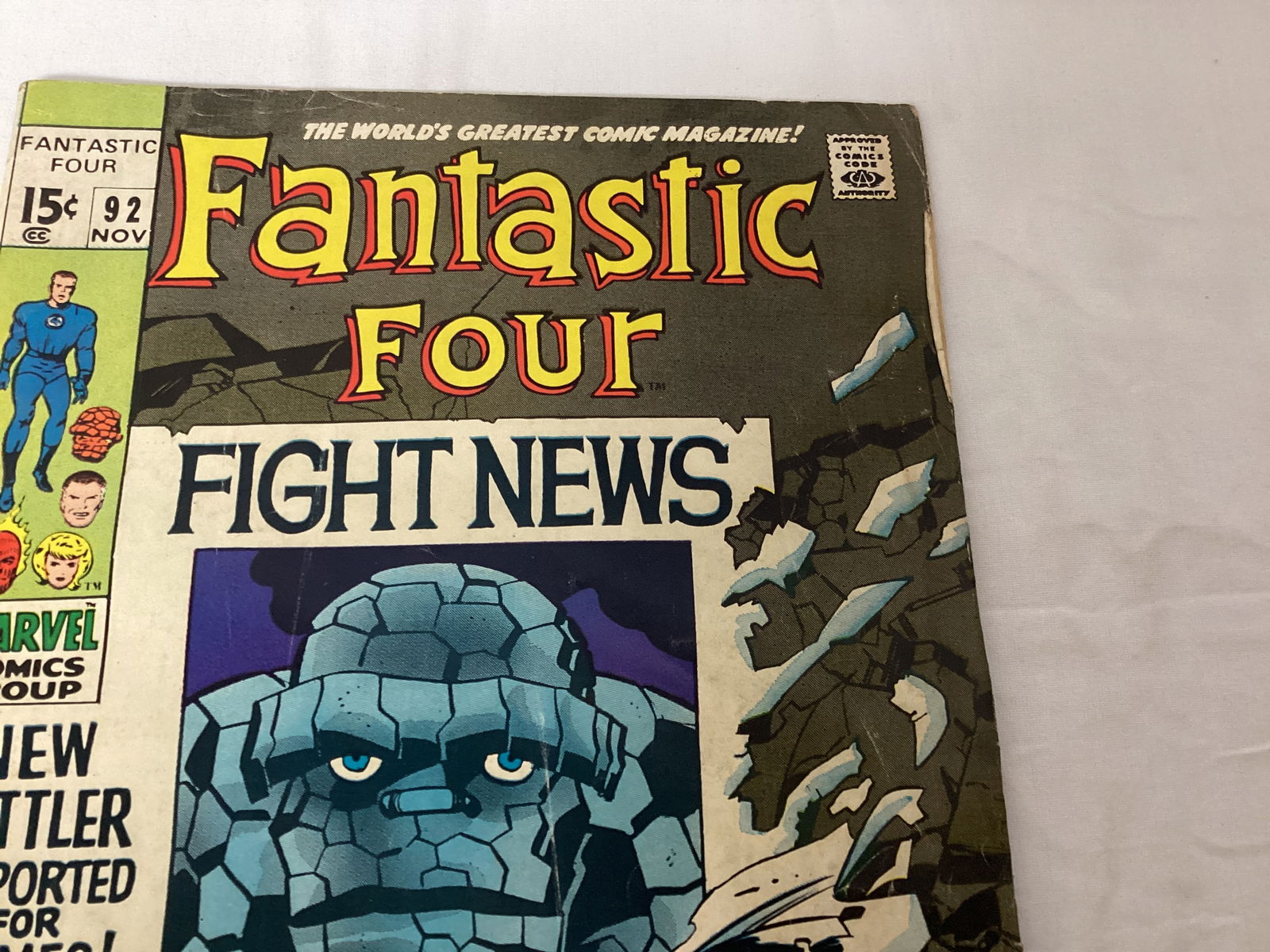 Fantastic Four 92 Marvel Comic Book - 3
