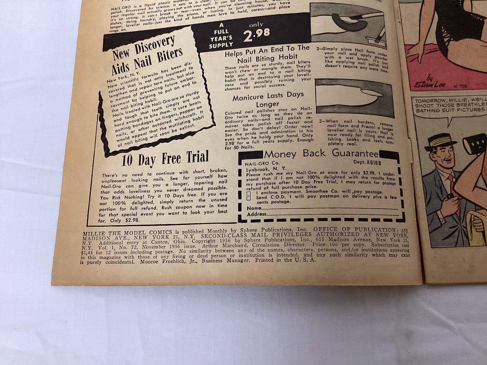 Millie the Model 72 Atlas Comic Book - 7